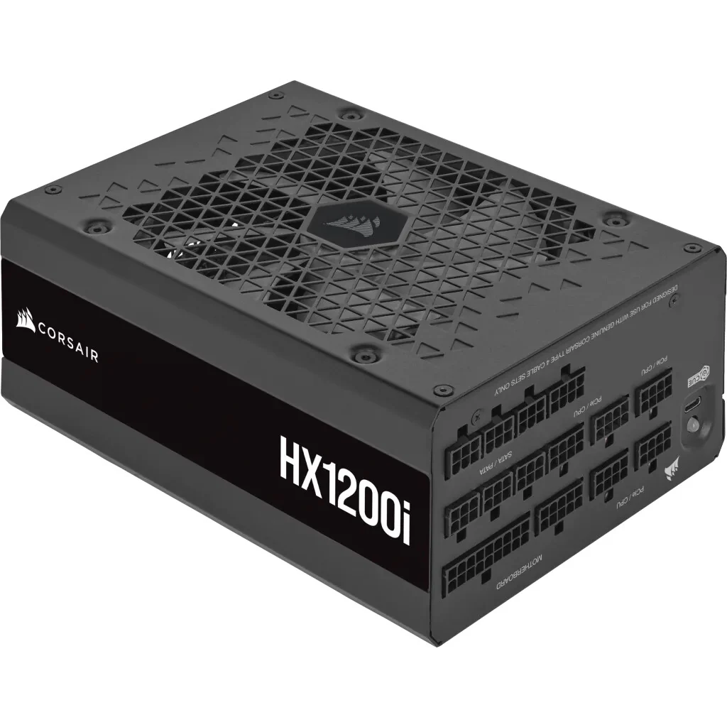 Corsair HX1200i - 1200W 80+ Platinum Fully Modular Power Supply Unit - Image 2