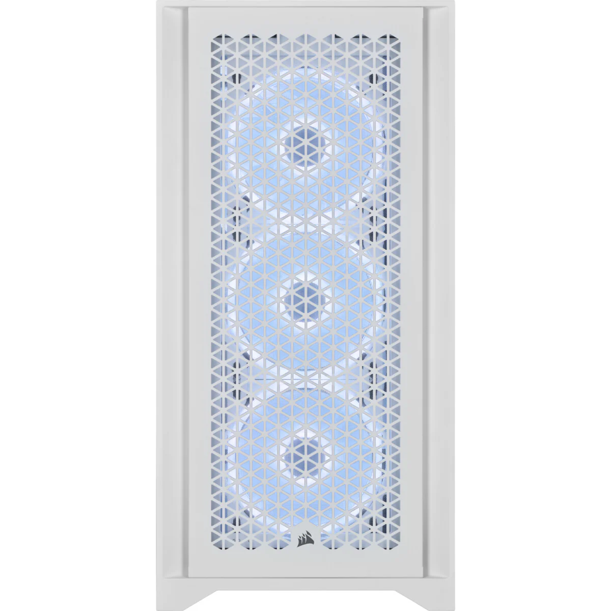 Corsair iCUE 4000D RGB AIRFLOW - ATX Mid Tower Case in White - Image 3