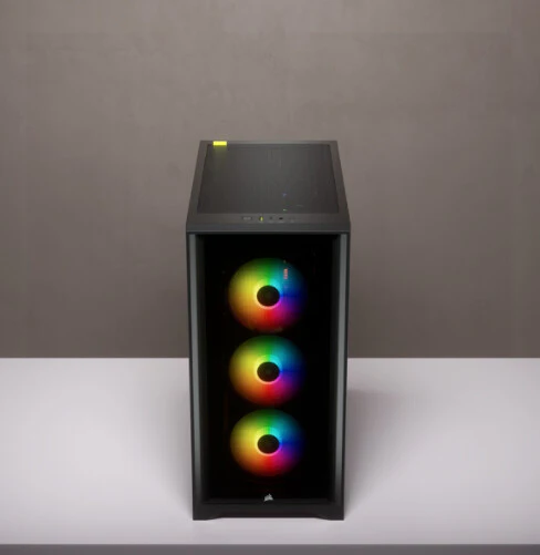 Corsair iCUE 4000X RGB - ATX Mid Tower Case in Black - Image 17