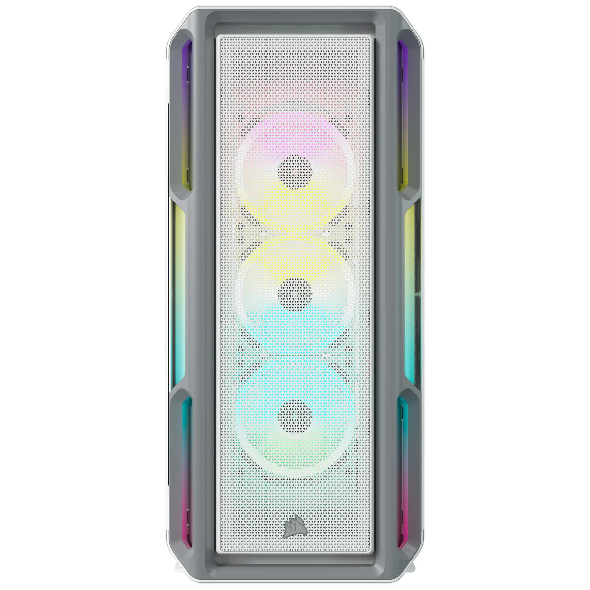 Corsair iCUE 5000T RGB - ATX Mid Tower Case in White - Image 2