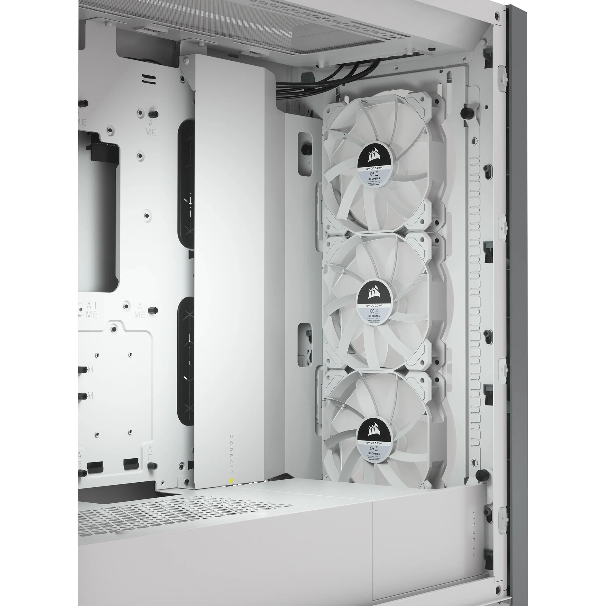 Corsair iCUE 5000X RGB - ATX Mid Tower Case in White - Image 12