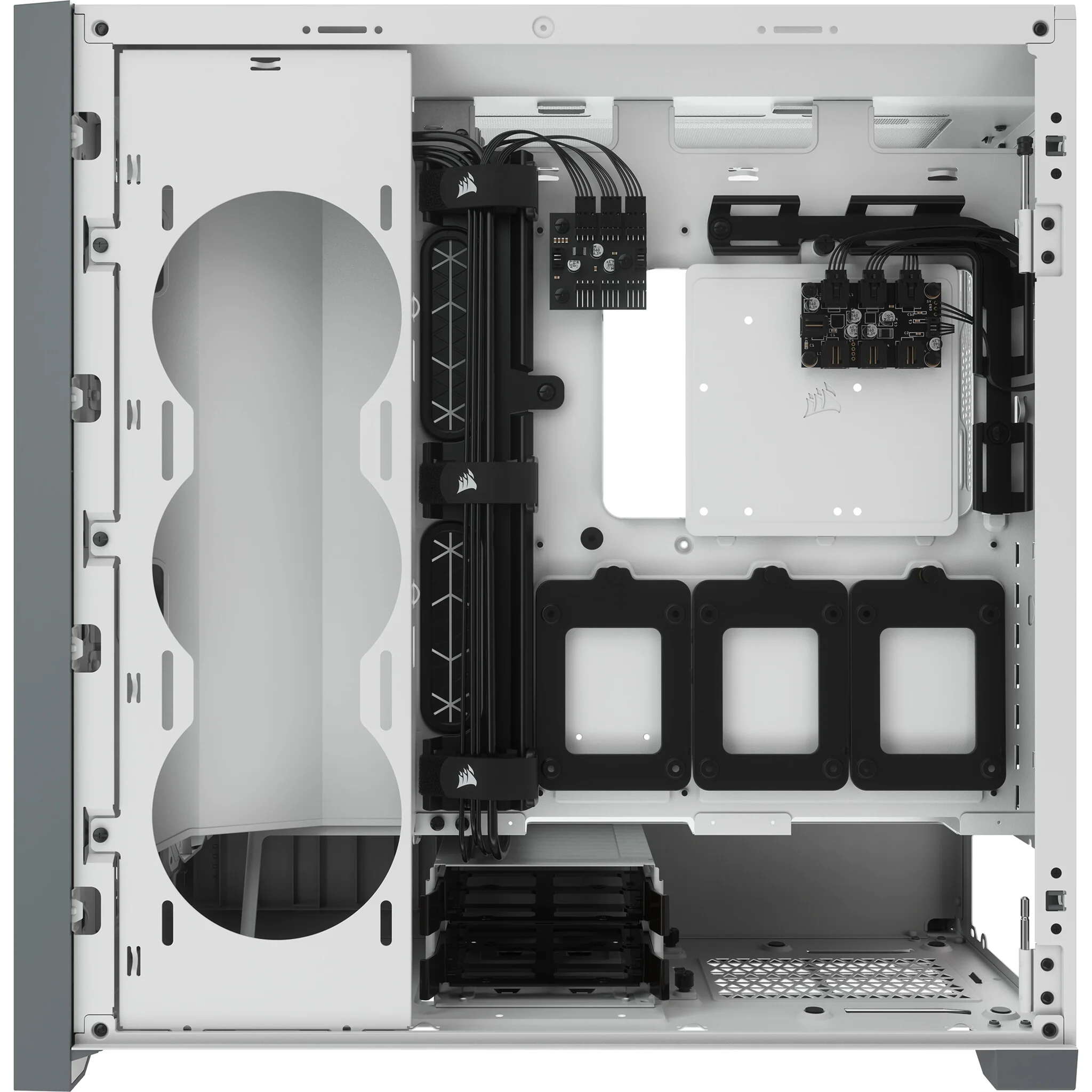 Corsair iCUE 5000X RGB - ATX Mid Tower Case in White - Image 5