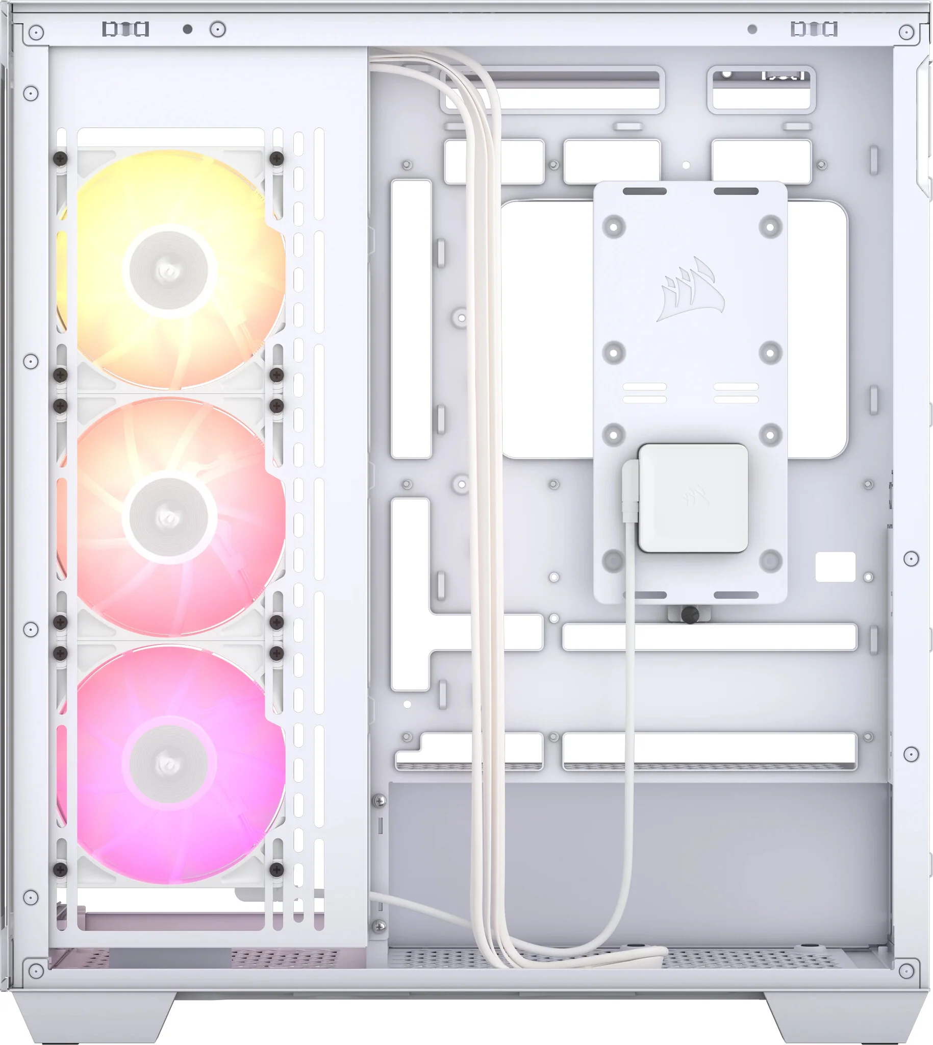 Corsair iCUE LINK 3500X RGB - EATX Mid Tower Case in White - Image 5