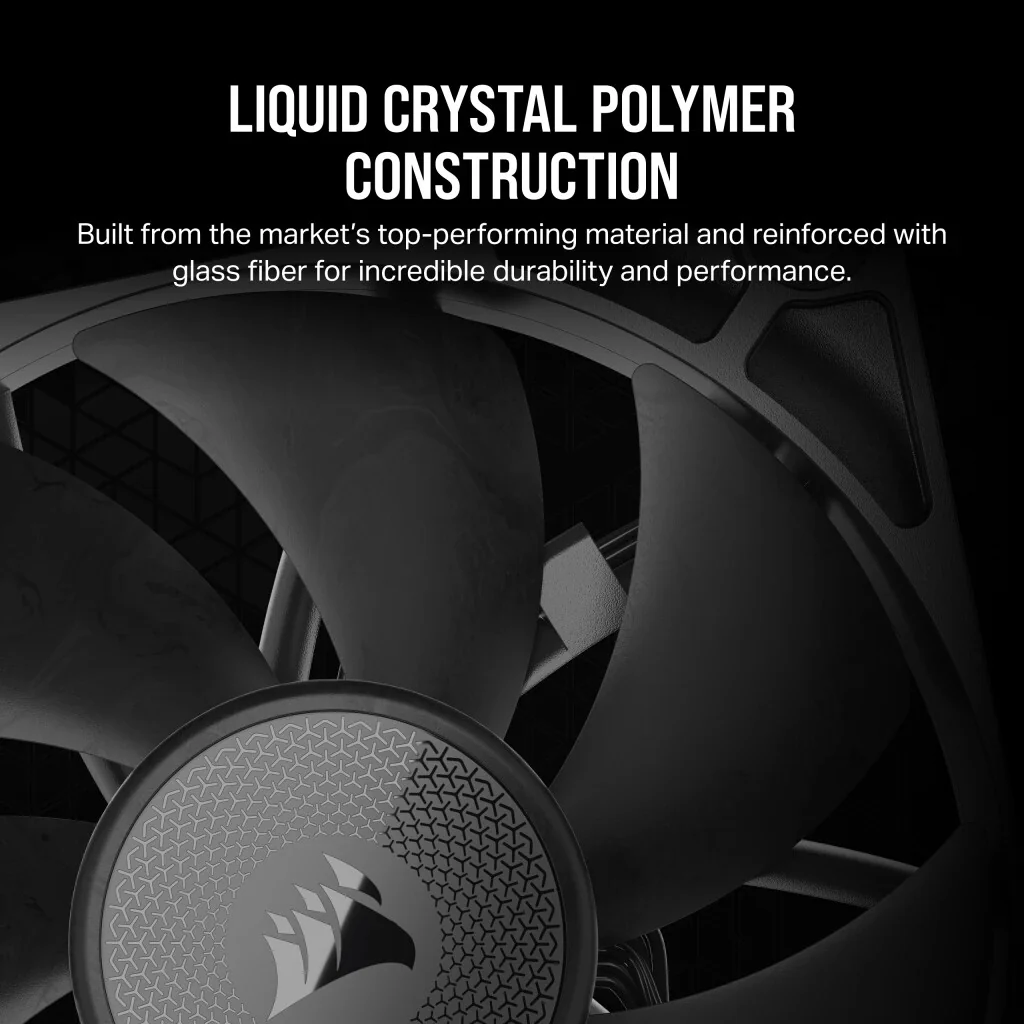 Corsair iCUE LINK RX120 - Computer Case Fan in Black - 120mm (Pack of 3) - Image 7