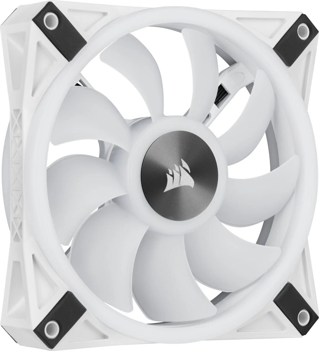 Corsair iCUE QL120 - Computer Case Fan in White - 120mm (Pack of 3) - Image 2
