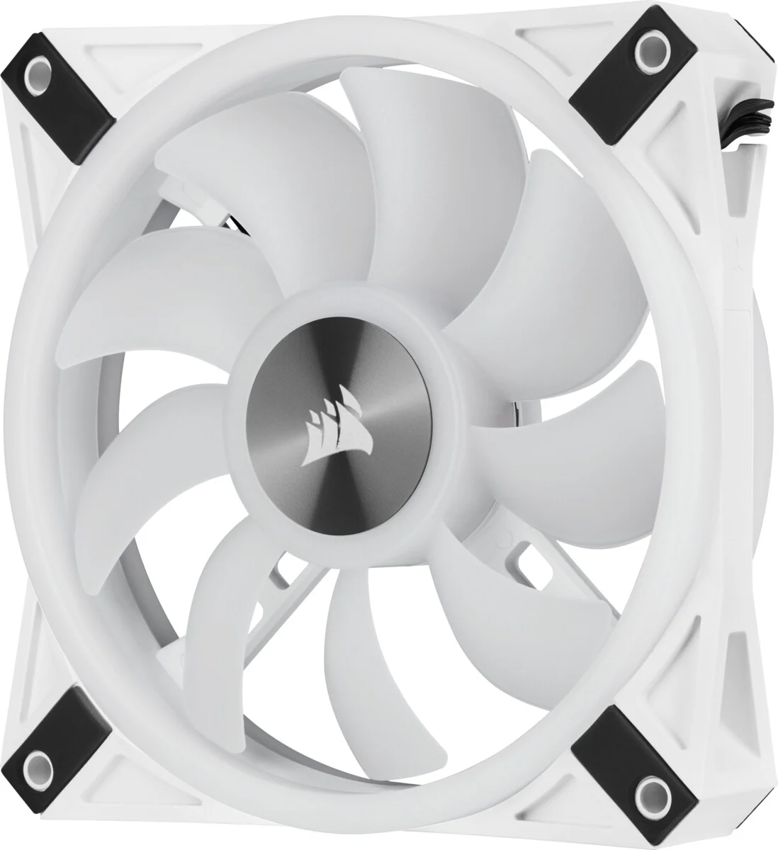 Corsair iCUE QL120 - Computer Case Fan in White - 120mm (Pack of 3) - Image 4