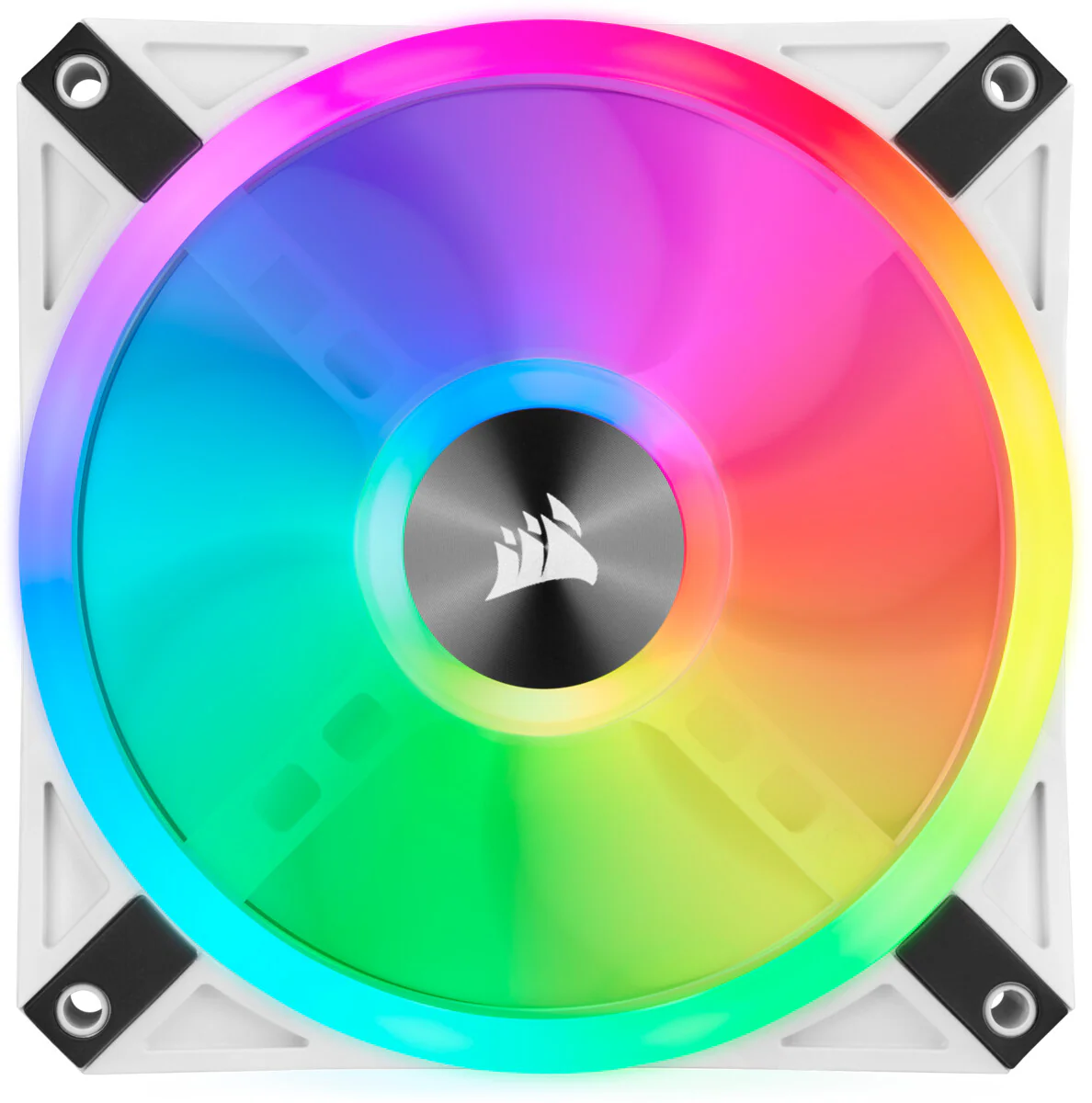 Corsair iCUE QL120 - Computer Case Fan in White - 120mm (Pack of 3) - Image 9