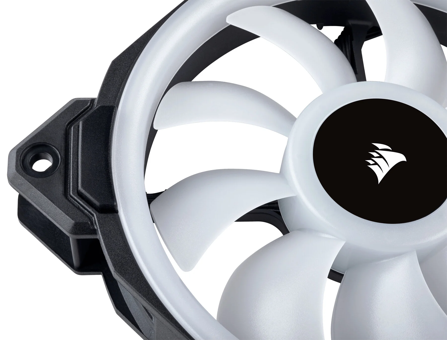 Corsair LL120 RGB - Computer Case Fan in Black / White - 120mm - Image 4