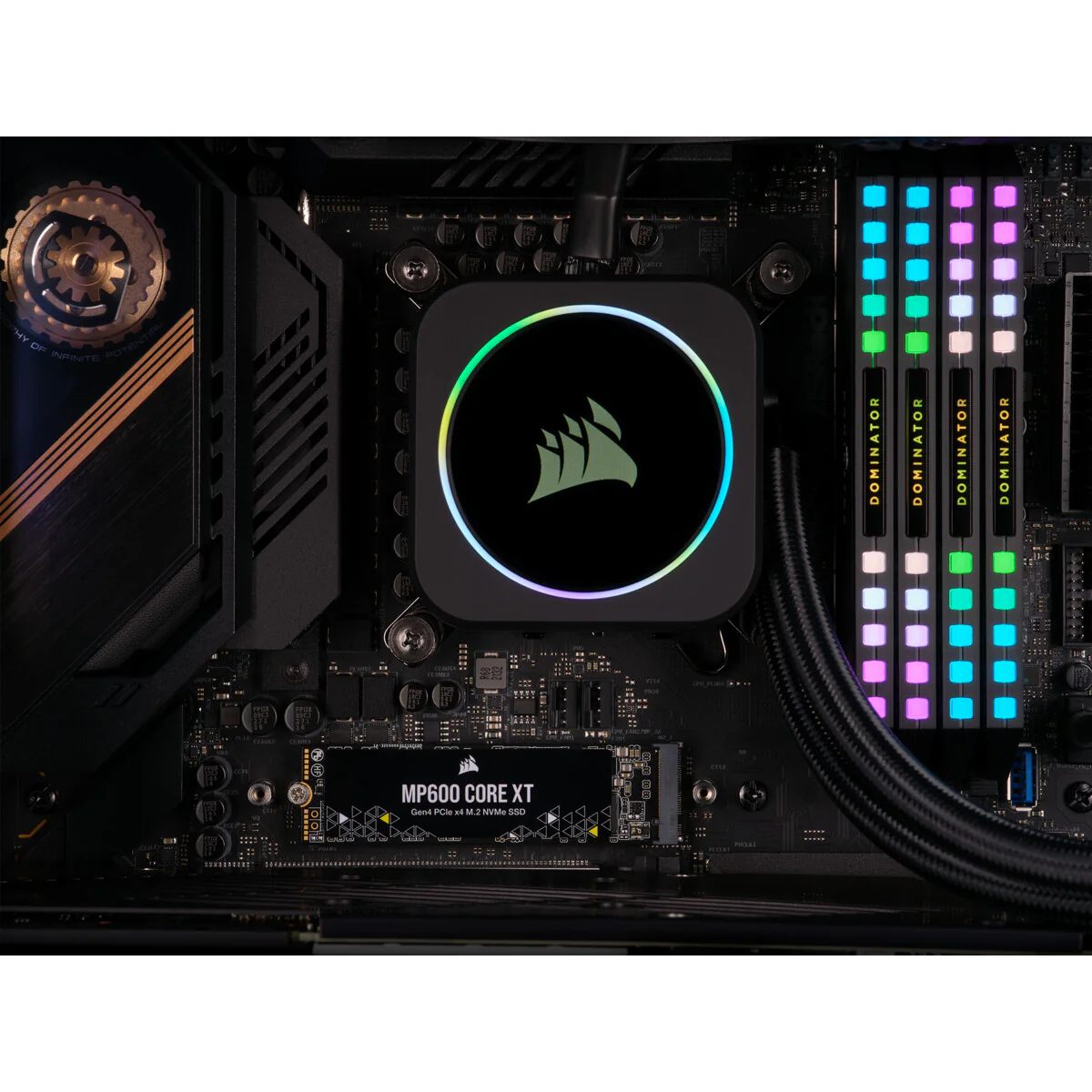 Corsair MP600 CORE XT - PCI Express 4.0 QLC 3D NAND NVMe M.2 SSD - 4 TB - Image 11