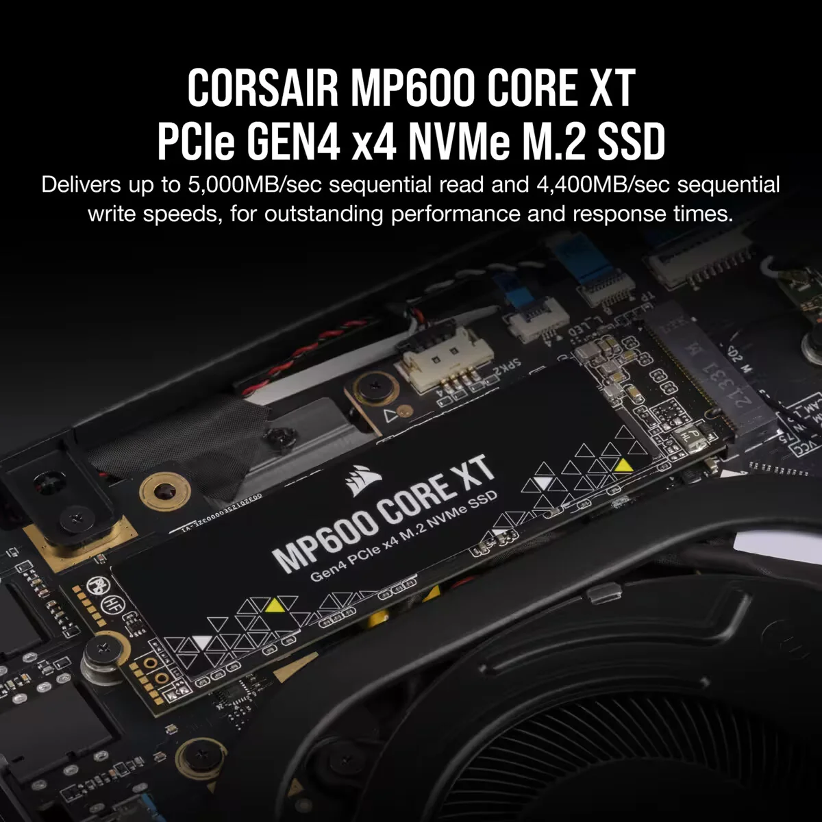 Corsair MP600 CORE XT - PCI Express 4.0 QLC 3D NAND NVMe M.2 SSD - 4 TB - Image 16