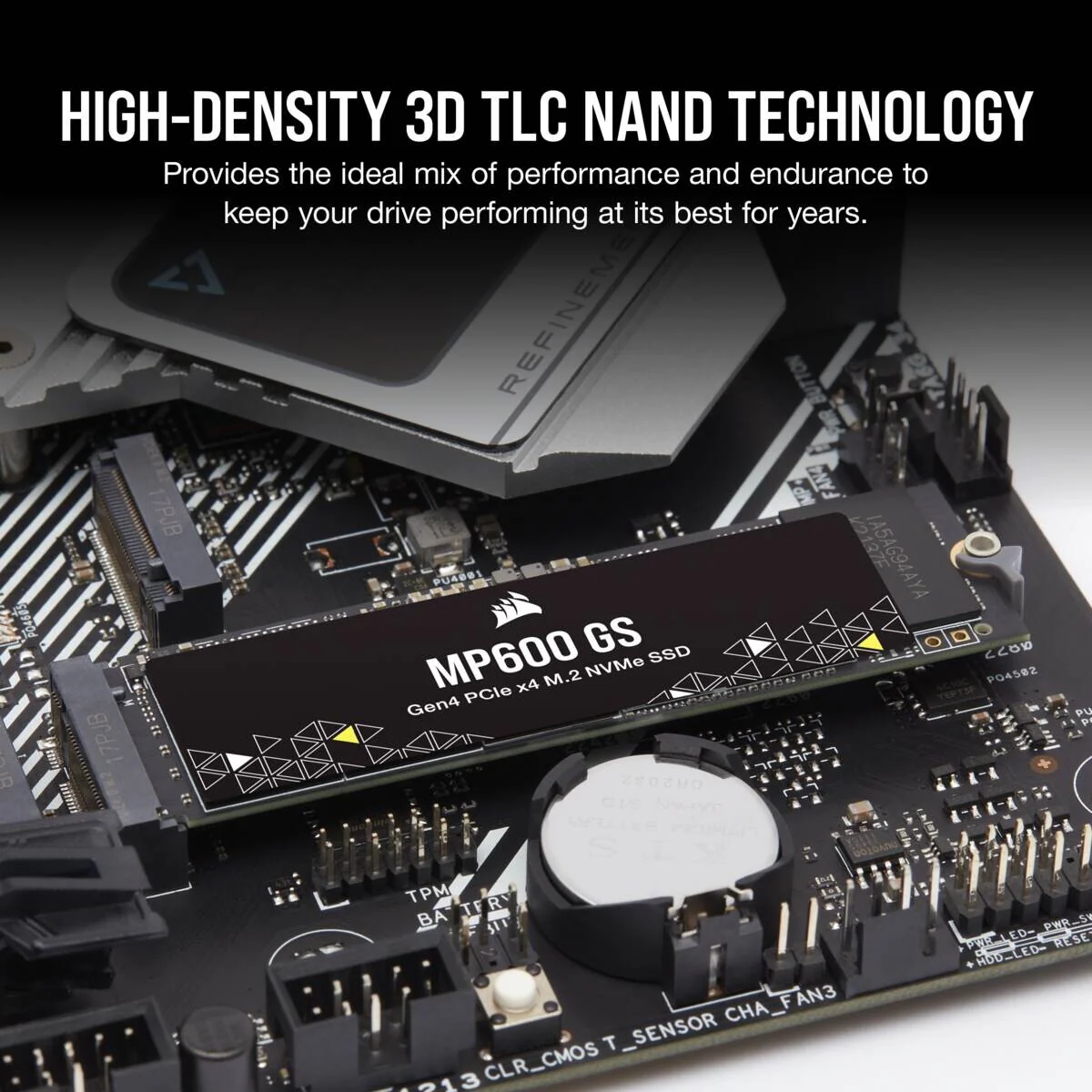 Corsair MP600 GS - PCI Express 4.0 3D TLC NAND NVMe M.2 SSD - 500 GB - Image 10