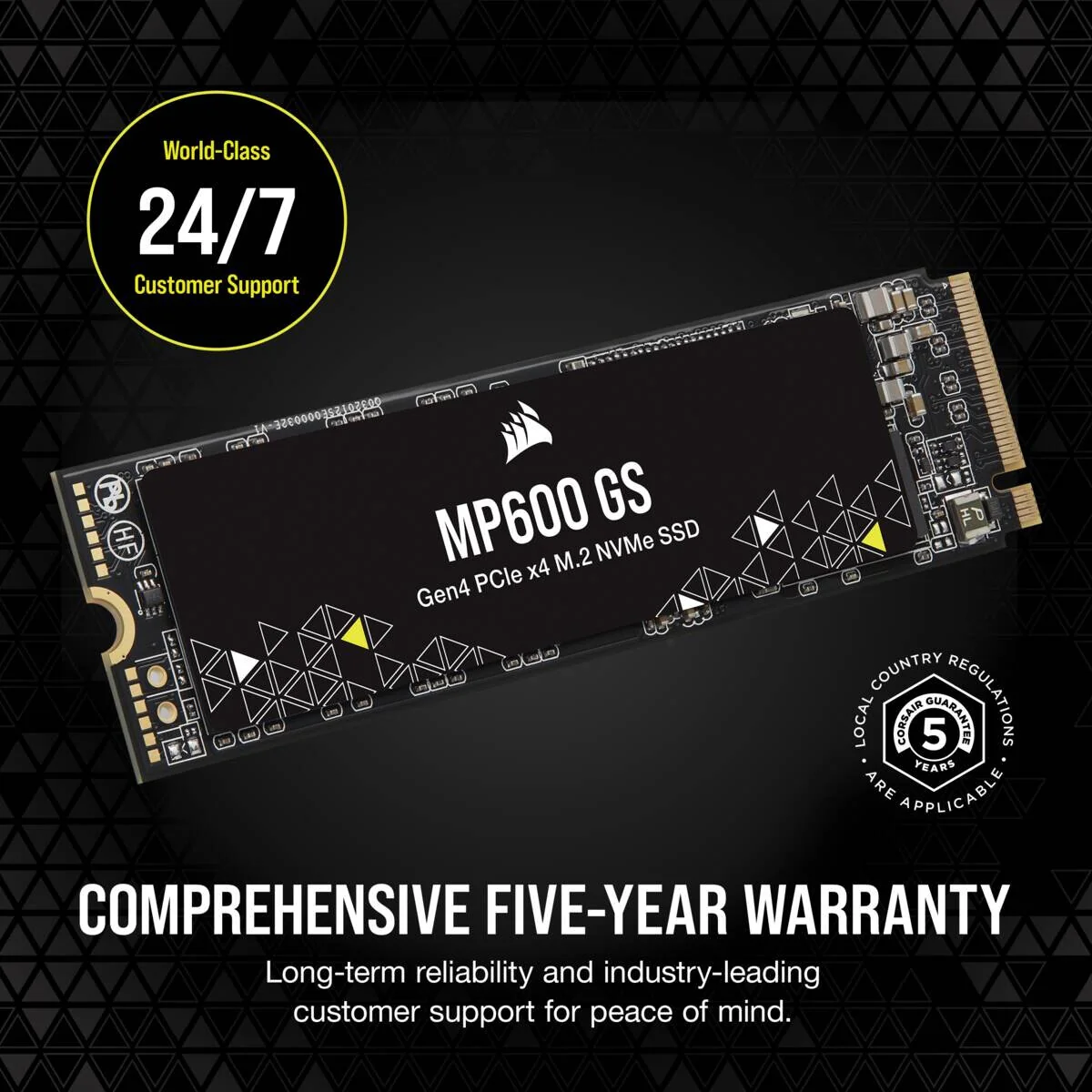 Corsair MP600 GS - PCI Express 4.0 3D TLC NAND NVMe M.2 SSD - 500 GB - Image 12
