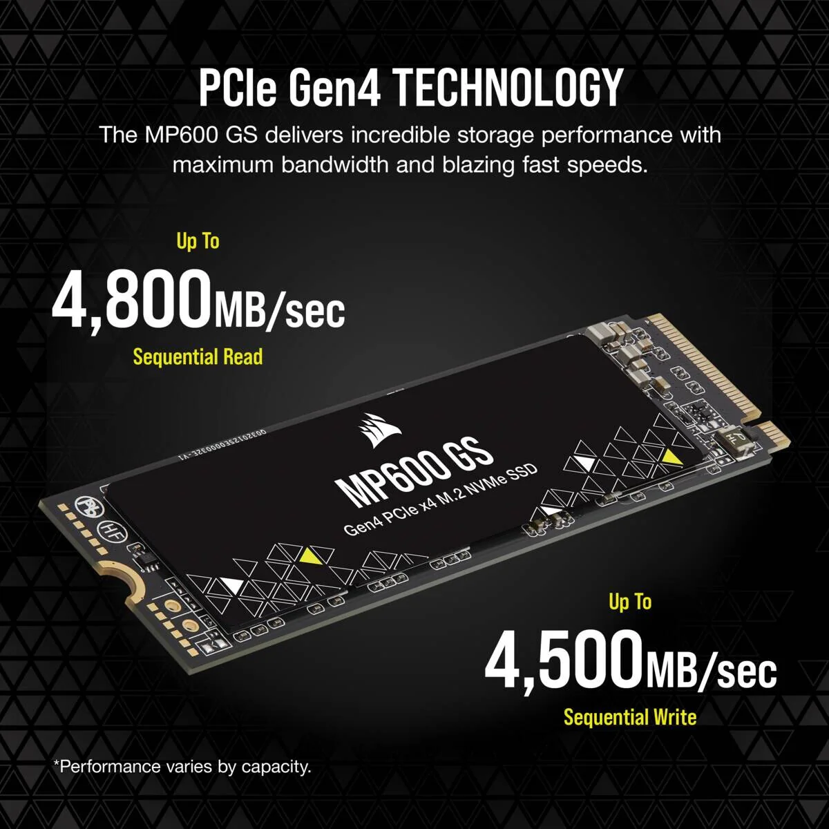 Corsair MP600 GS - PCI Express 4.0 3D TLC NAND NVMe M.2 SSD - 500 GB - Image 9
