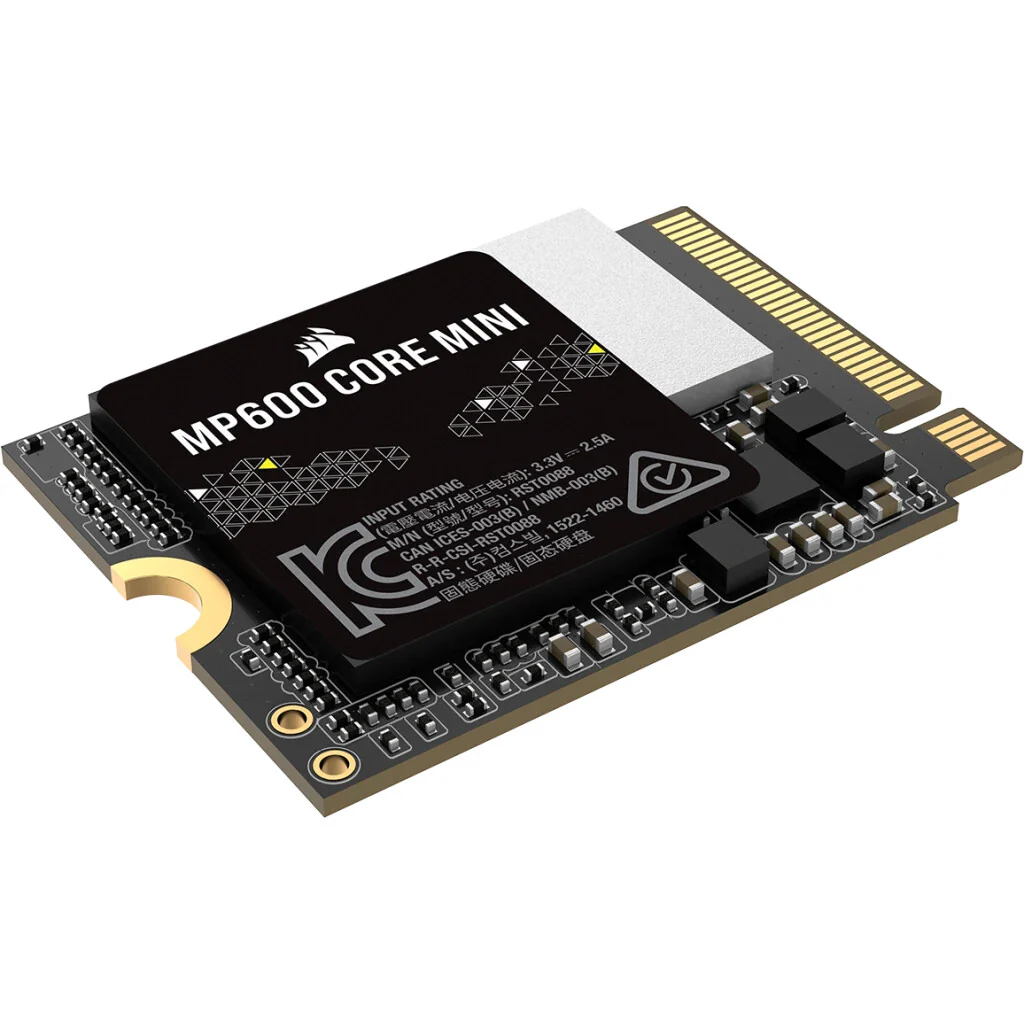 Corsair MP600 Mini - PCI Express 4.0 QLC 3D NAND NVMe M.2 SSD - 2 TB - Image 3