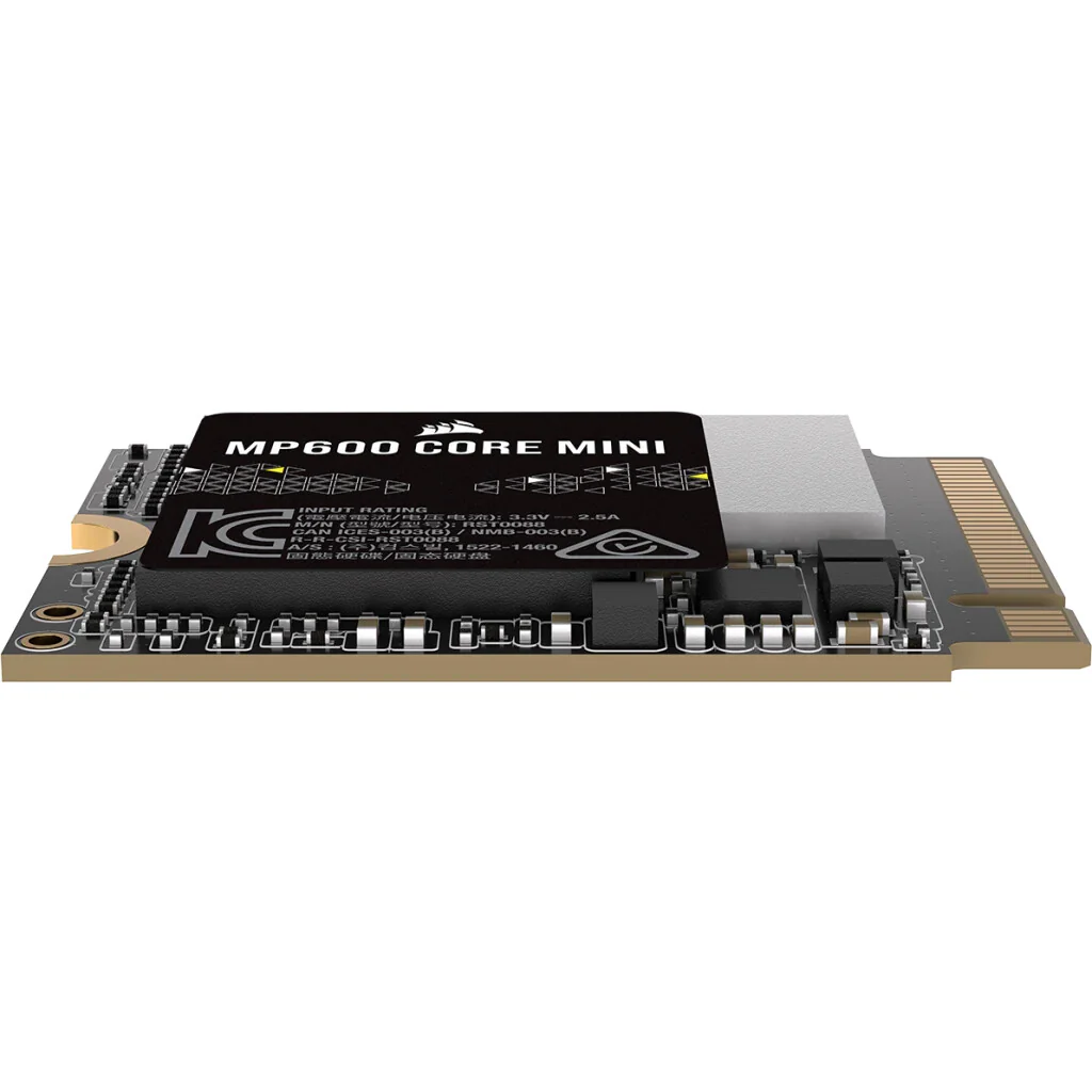 Corsair MP600 Mini - PCI Express 4.0 QLC 3D NAND NVMe M.2 SSD - 2 TB - Image 4