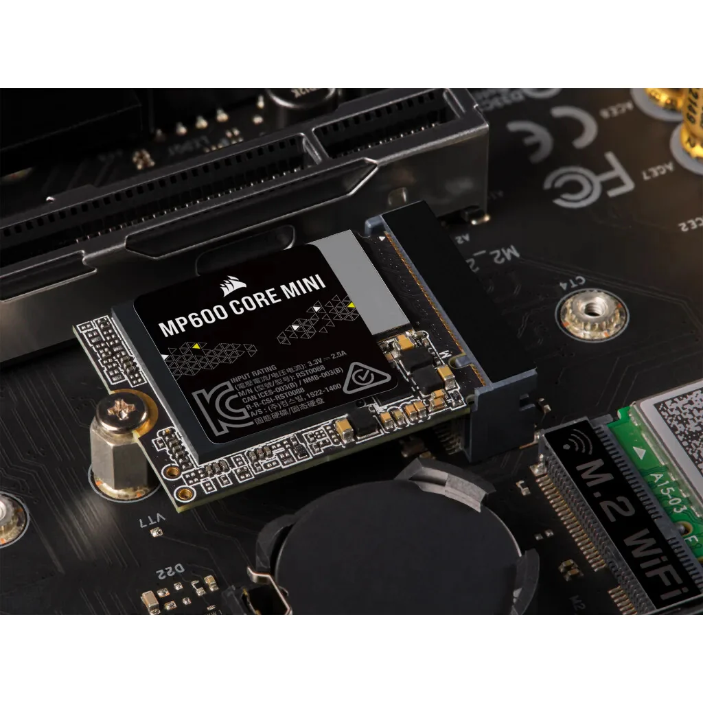 Corsair MP600 Mini - PCI Express 4.0 QLC 3D NAND NVMe M.2 SSD - 2 TB - Image 7