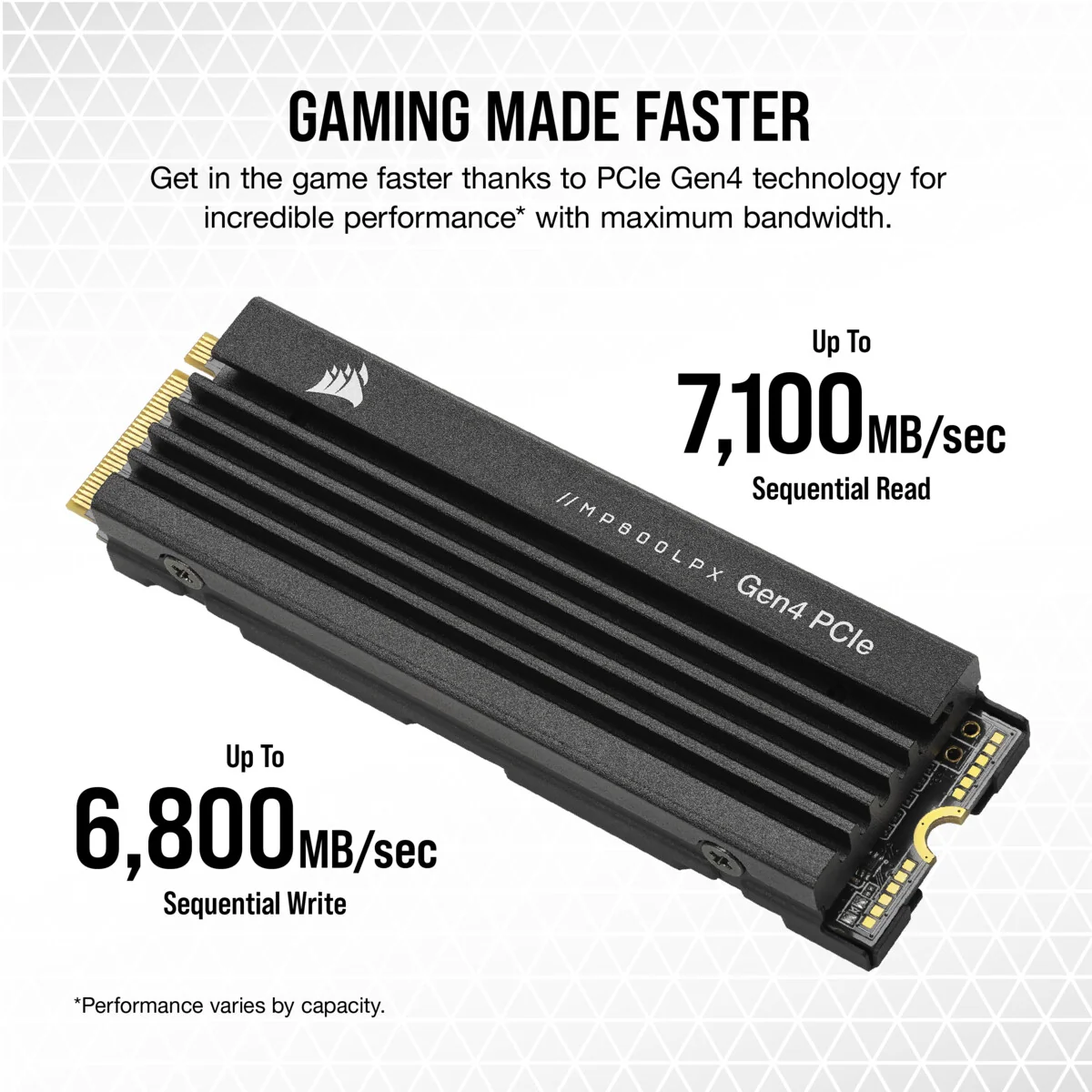 Corsair MP600 PRO LPX - PCI Express 4.0 3D TLC NAND NVMe M.2 SSD - 500 GB - Image 10