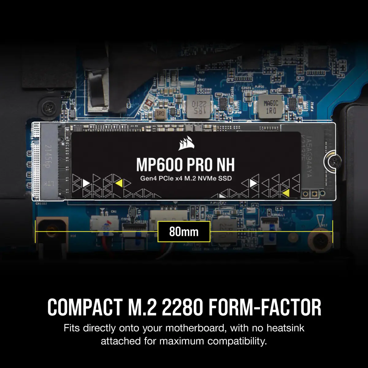 Corsair MP600 PRO NH - PCI Express 4.0 3D TLC NAND NVMe M.2 SSD - 1 TB - Image 14