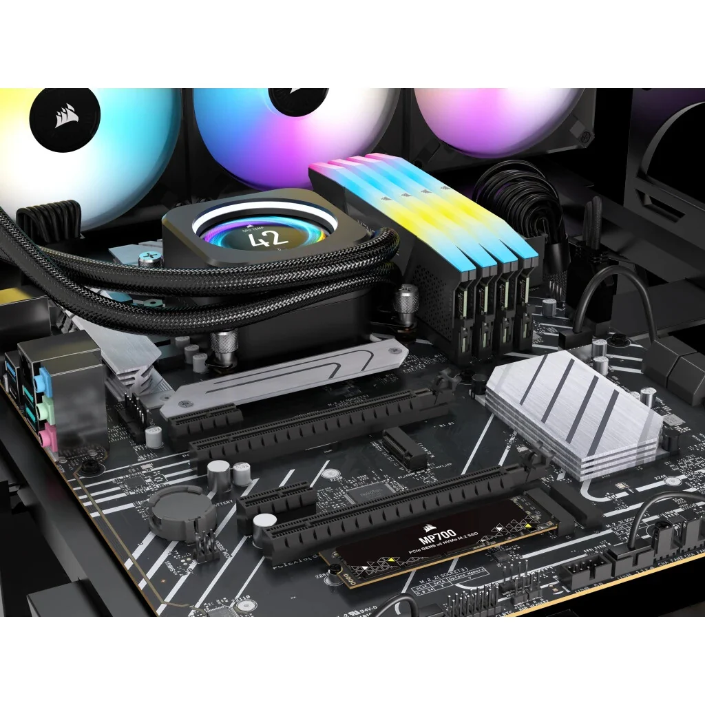 Corsair MP700 - PCI Express 5.0 3D TLC NAND NVMe M.2 SSD - 1 TB - Image 3