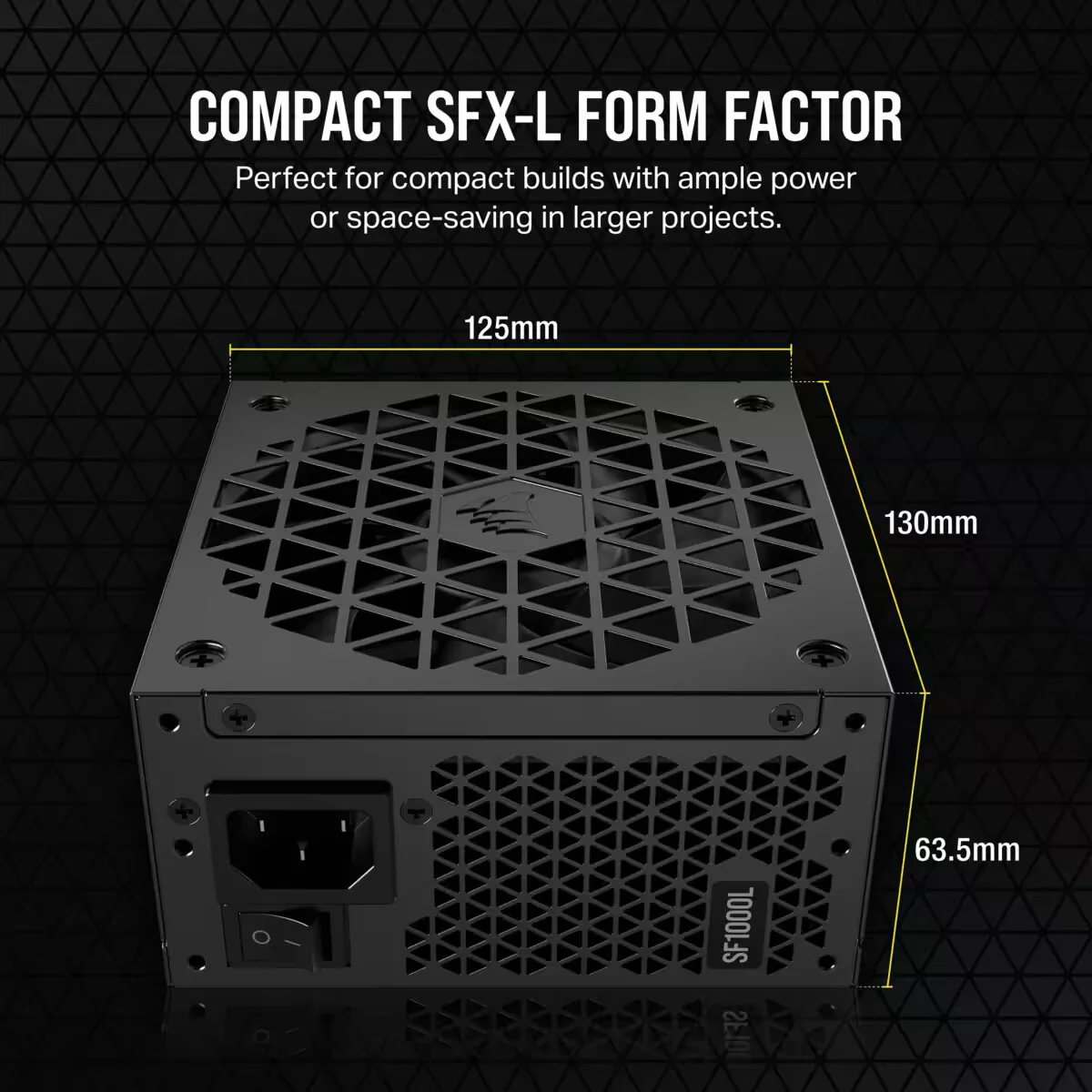 Corsair SF-1000L Series - 1000W 80+ Gold Fully Modular Power Supply Unit - Image 13