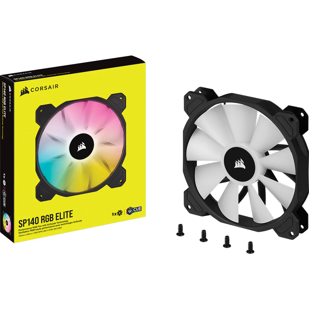 Corsair SP140 RGB ELITE - Computer Case Fan in Black - 140mm - Image 10