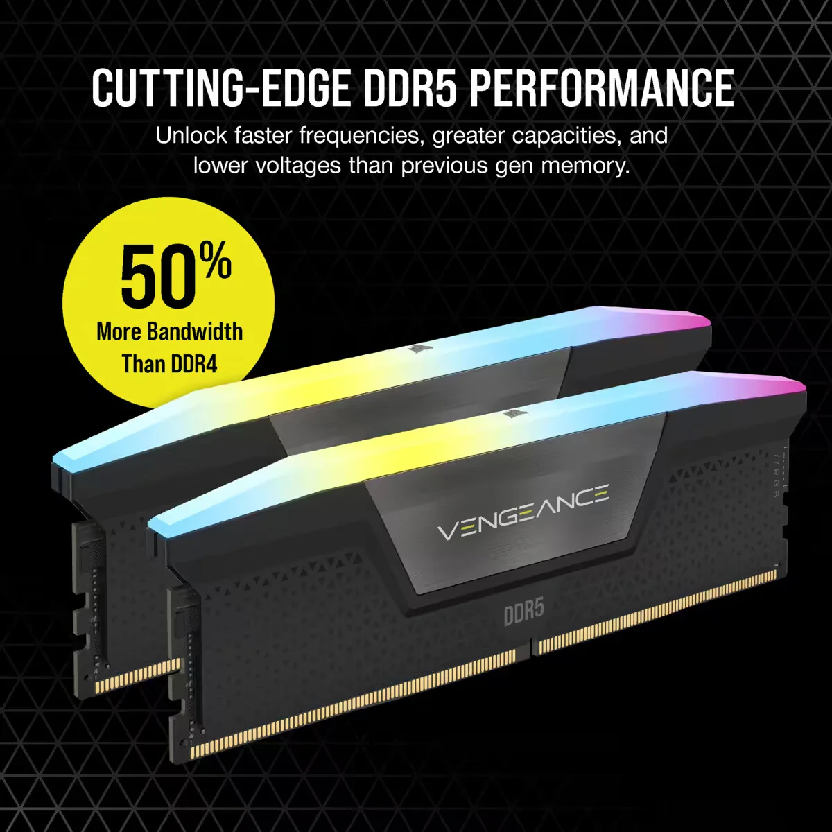Corsair Vengeance RGB - 32 GB 2 x 16 GB DDR5 6800 MHz memory module - Image 8