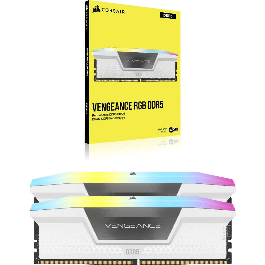 Corsair Vengeance RGB - 64 GB 2 x 32 GB DDR5 6000 MHz memory module - Image 2