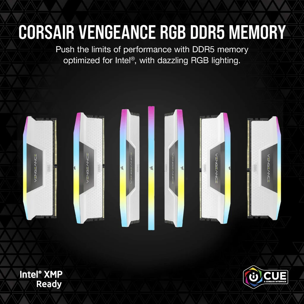 Corsair Vengeance RGB - 64 GB 2 x 32 GB DDR5 6000 MHz memory module - Image 7