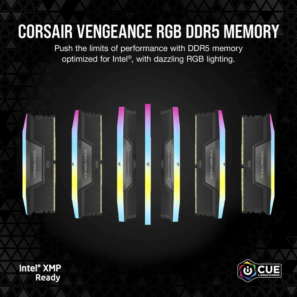 Corsair Vengeance RGB - 96 GB 2 x 48 GB DDR5 4800 MHz memory module - Image 5