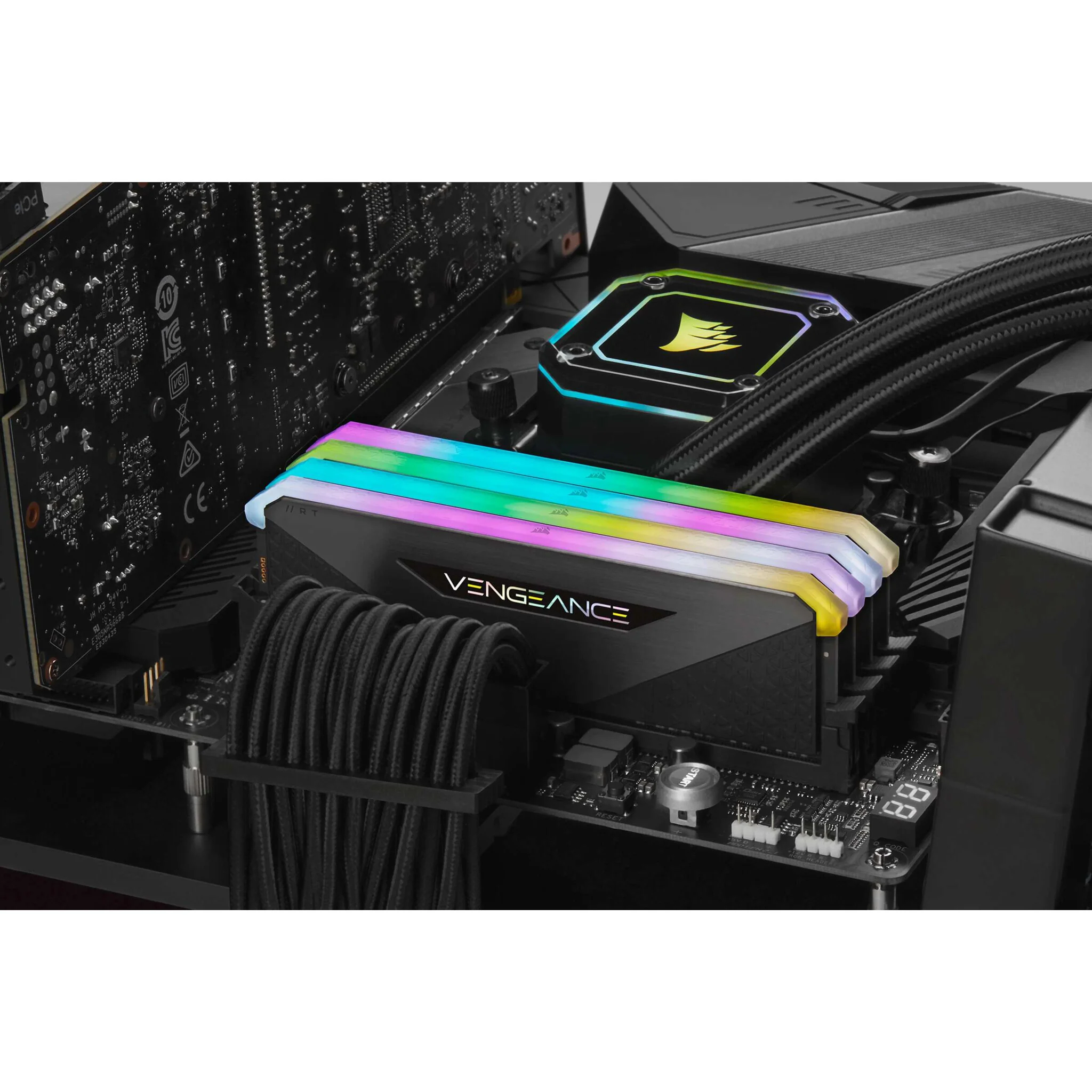 Corsair Vengeance RGB - 128 GB 4 x 32 GB DDR4 3600 MHz memory module - Image 5