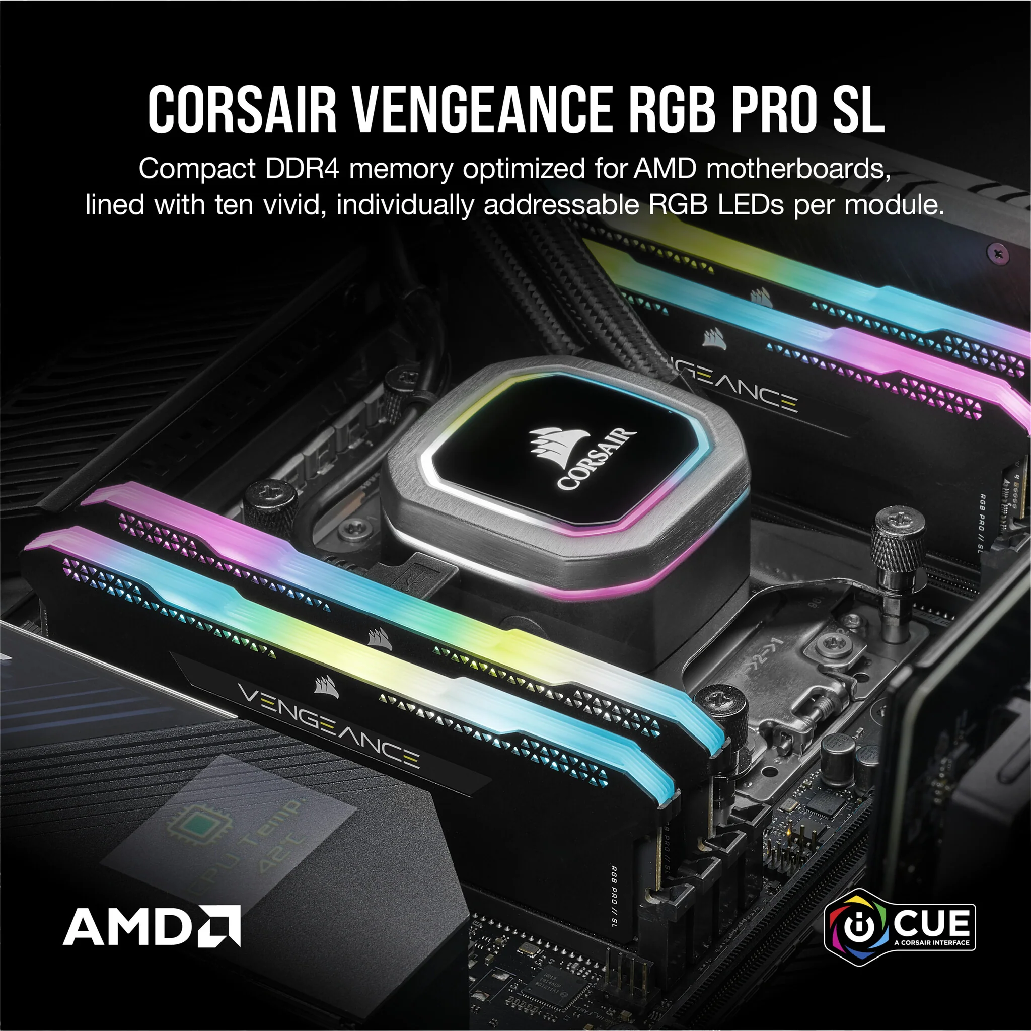 Corsair Vengeance RGB Pro - 32 GB 2 x 16 GB DDR4 3600 MHz memory module - Image 5