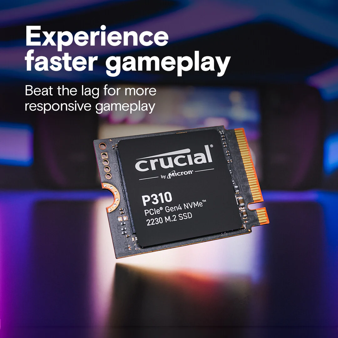 Crucial P310 - PCIe Gen4 NVMe 2230 M.2 SSD - 1 TB - Image 4