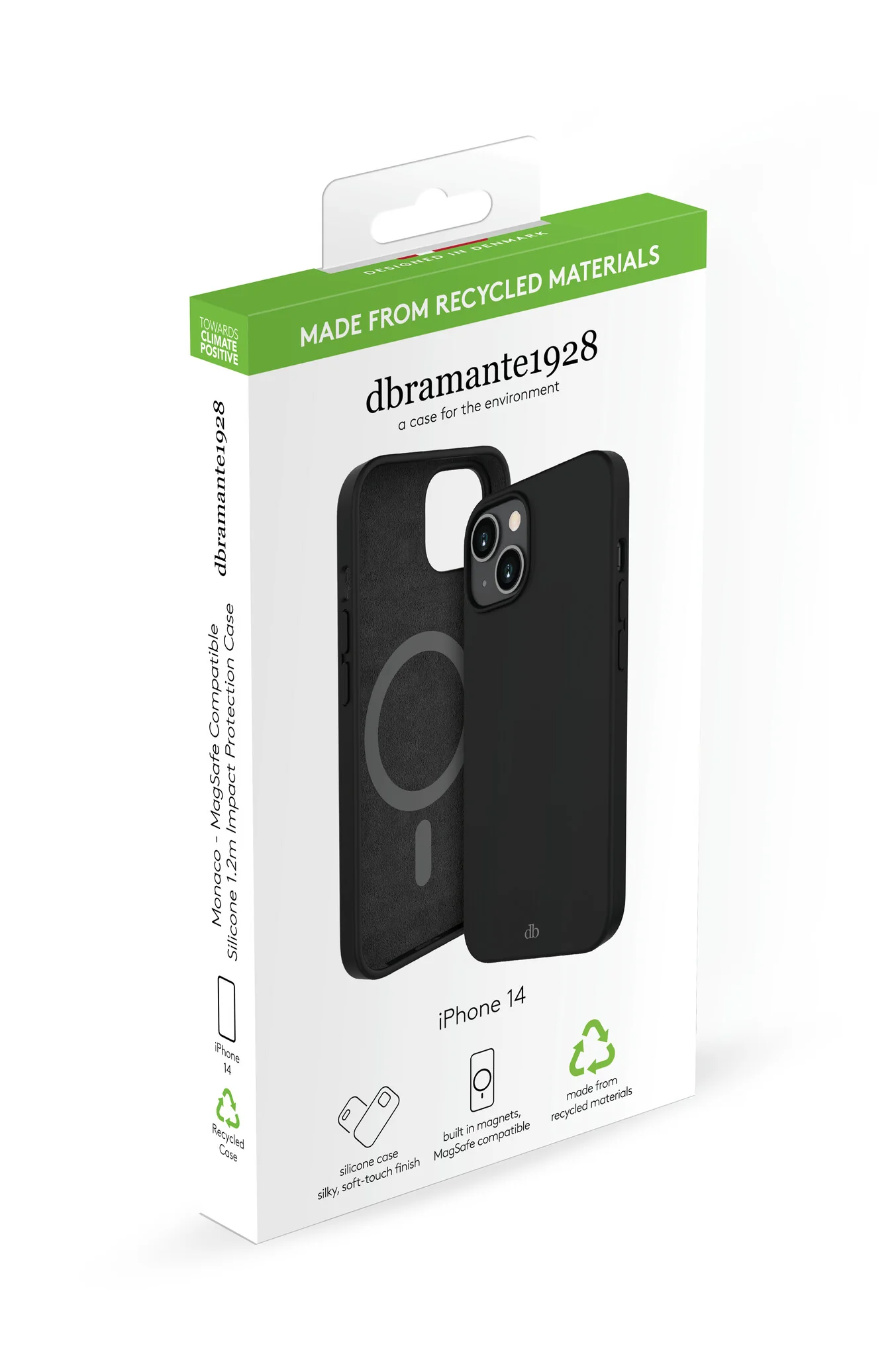 dbramante1928 Monaco for iPhone 14 in Night Black - Image 7