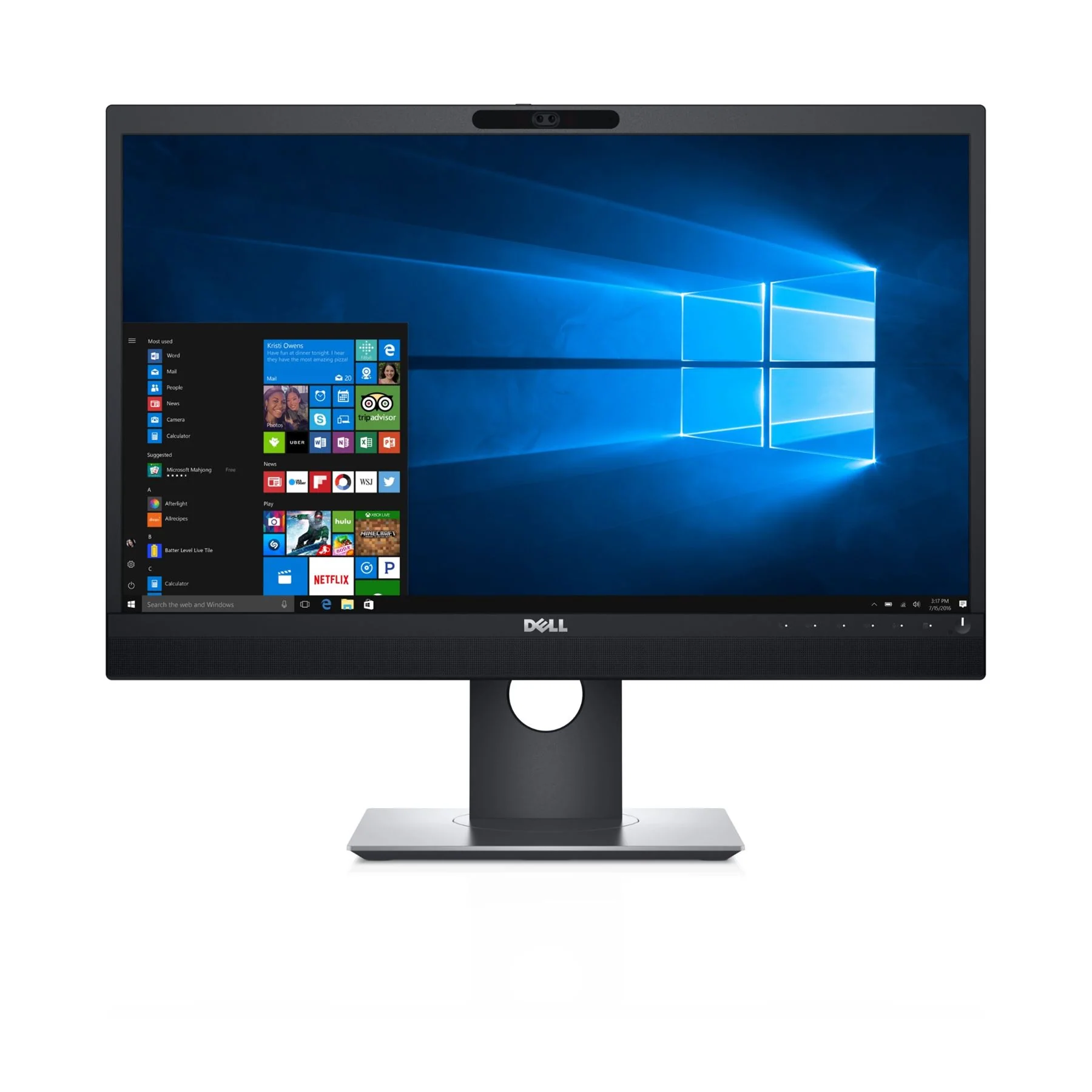 DELL P2418HZM LED display 61 cm (24") 1920 x 1080 pixels Full HD LCD