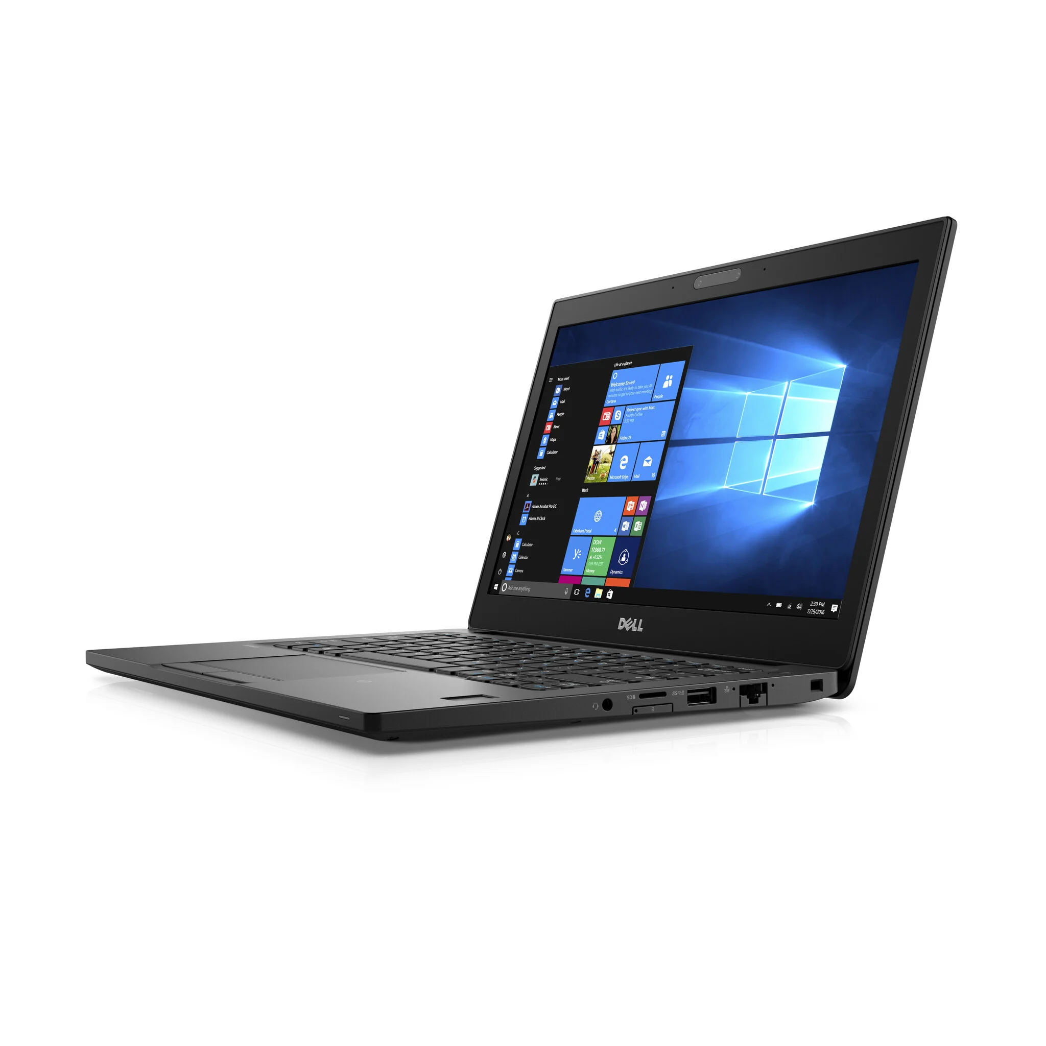 DELL Latitude 7280 Laptop - 31.8 cm (12.5") - Intel® Core™ i7-7600U - 8 GB DDR4-SDRAM - 256 GB SSD - Wi-Fi 5 - Windows 10 Pro - Black - Image 5