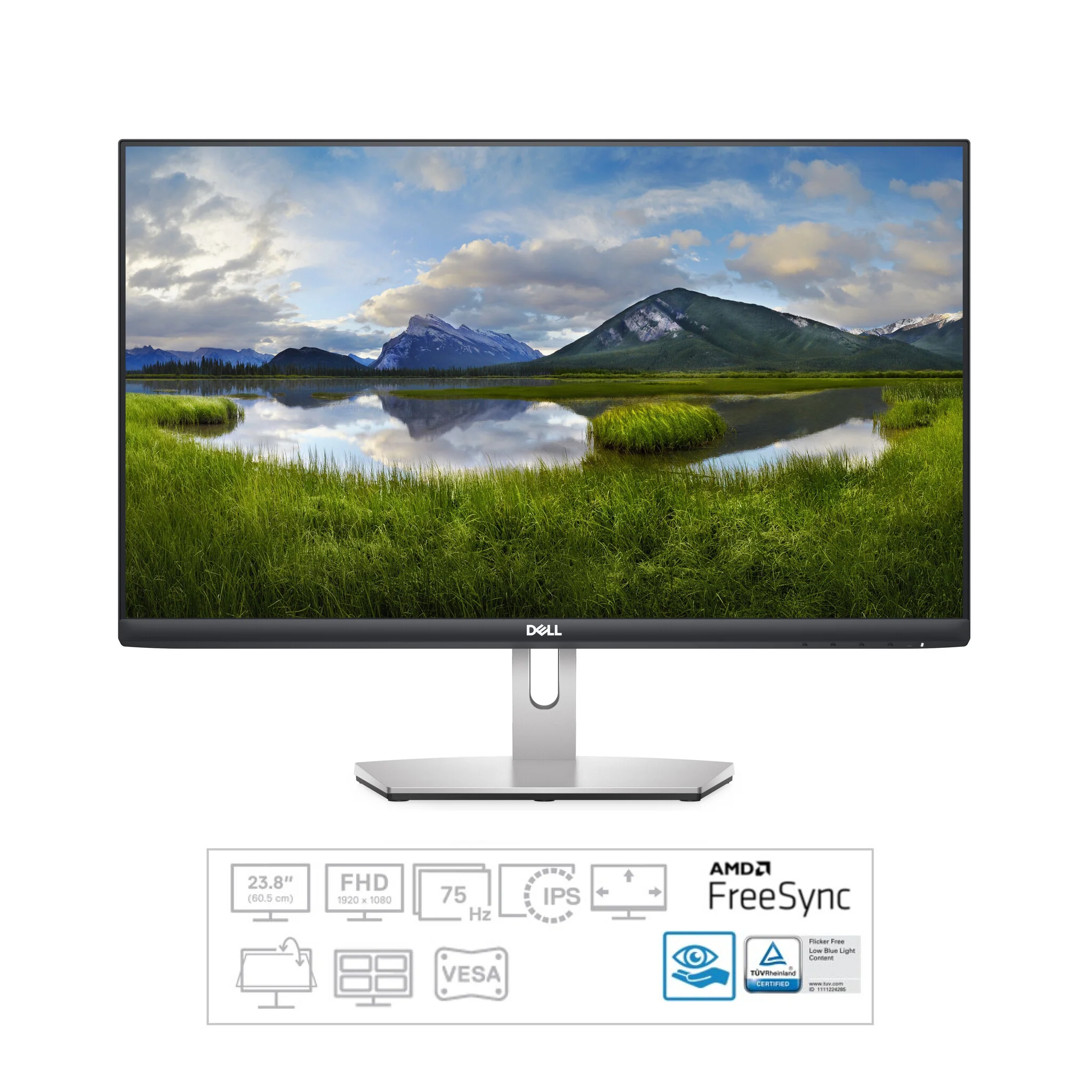 DELL S Series S2421HN LED display 60.5 cm (23.8") 1920 x 1080 pixels Full HD LCD - Image 13