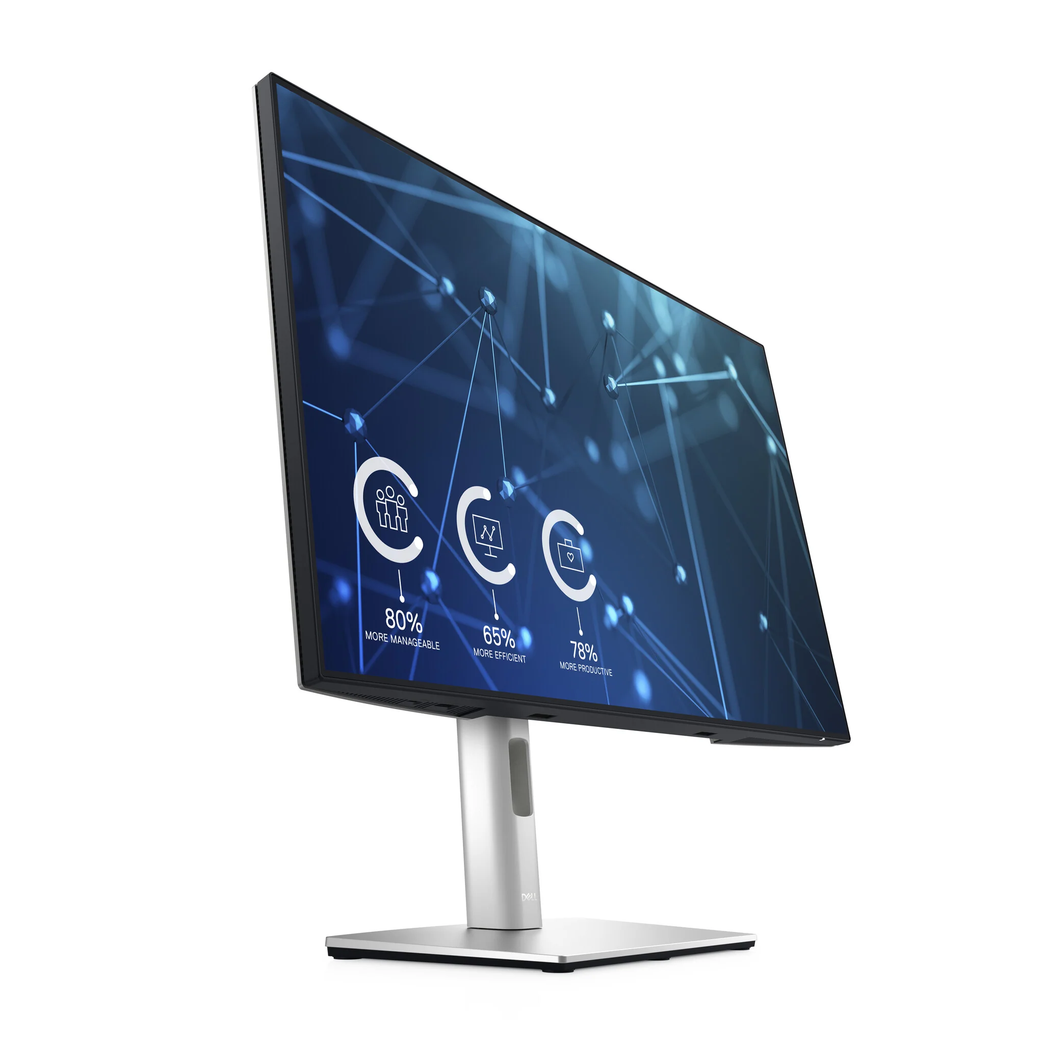 DELL UltraSharp U2421E computer monitor 61.2 cm (24.1") 1920 x 1200 pixels WUXGA LCD - Image 5