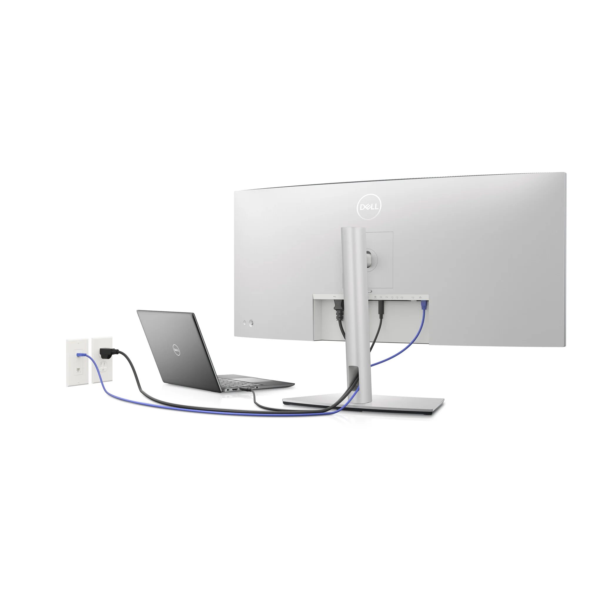 DELL UltraSharp U3423WE LED display 86.7 cm (34.1") 3440 x 1440 pixels UltraWide Quad HD LCD Silver - Image 6