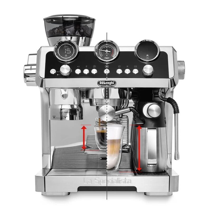 De’Longhi La Specialista Maestro EC9865.M - Coffee Machine in Silver - Image 3
