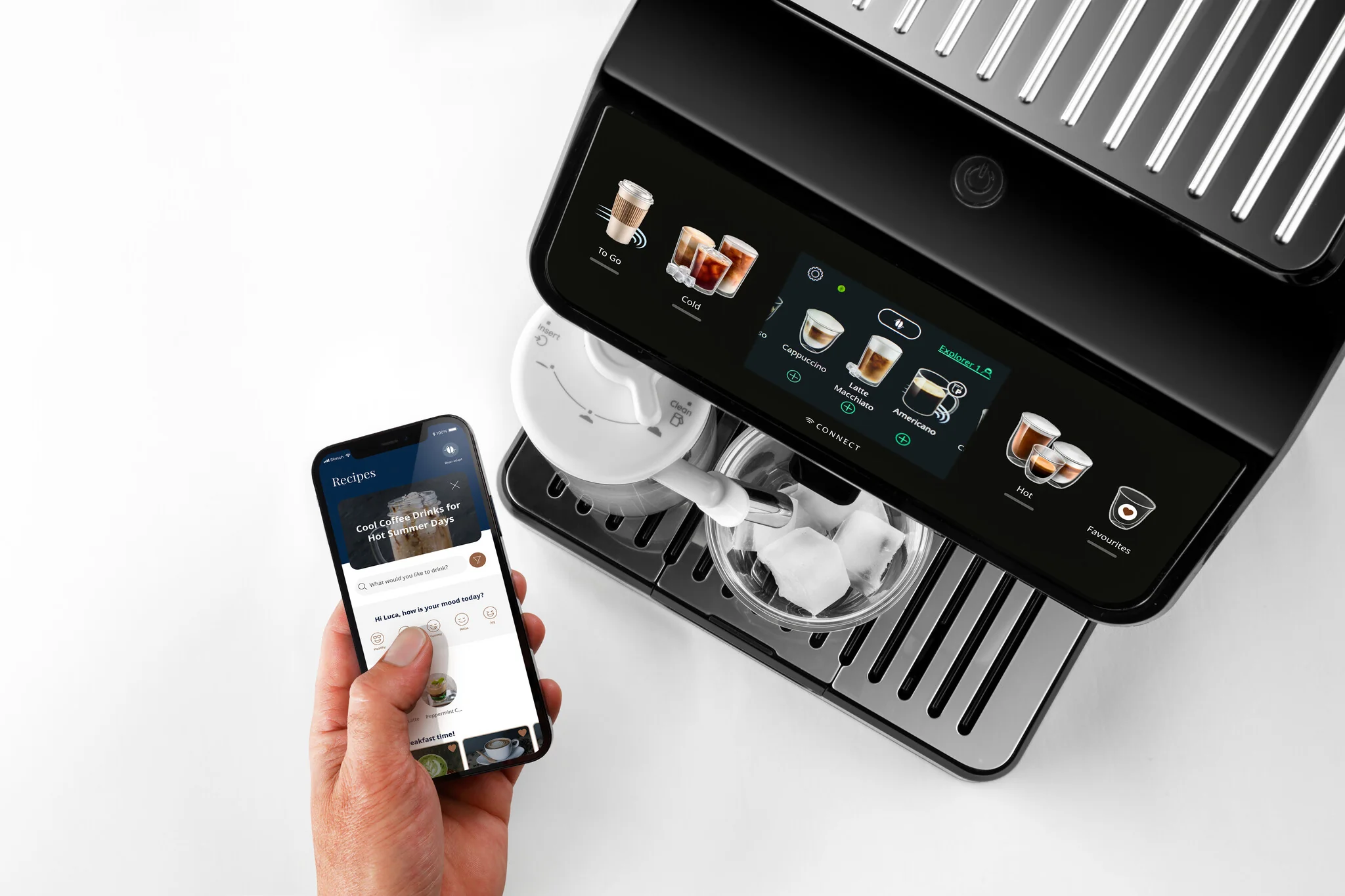 De’Longhi Eletta Explore - Bean to Cup coffee machine with Cold Brew Technology - Image 5
