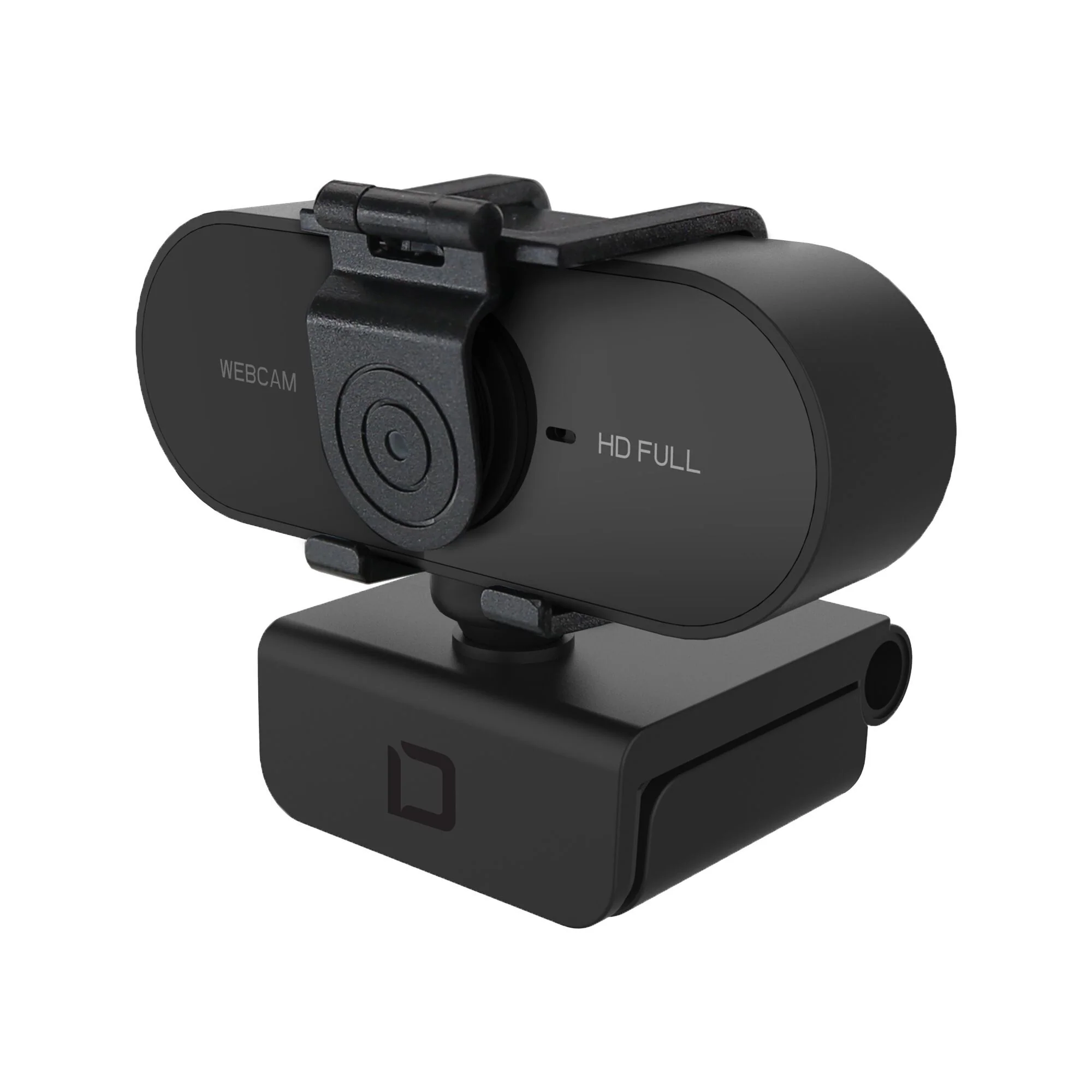 DICOTA D31841 - 1920 x 1080p USB 2.0 webcam in Black - Image 3