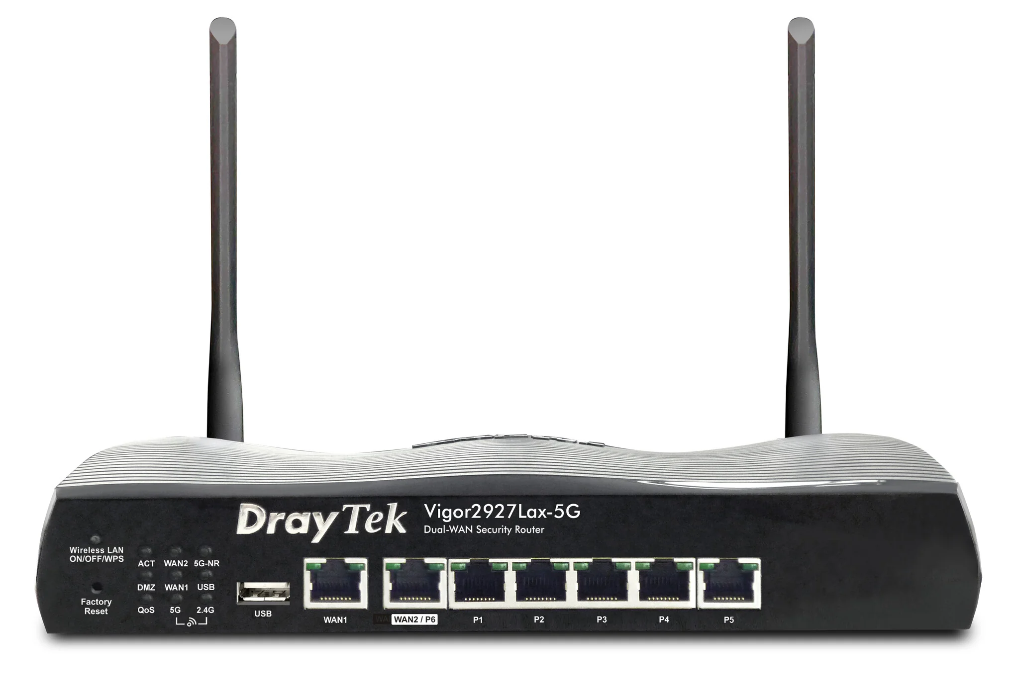 DrayTek V2927LAX-5G-K - Gigabit Ethernet Dual-band (2.4 GHz / 5 GHz) Wi-Fi 6 Wireless Router - Image 3