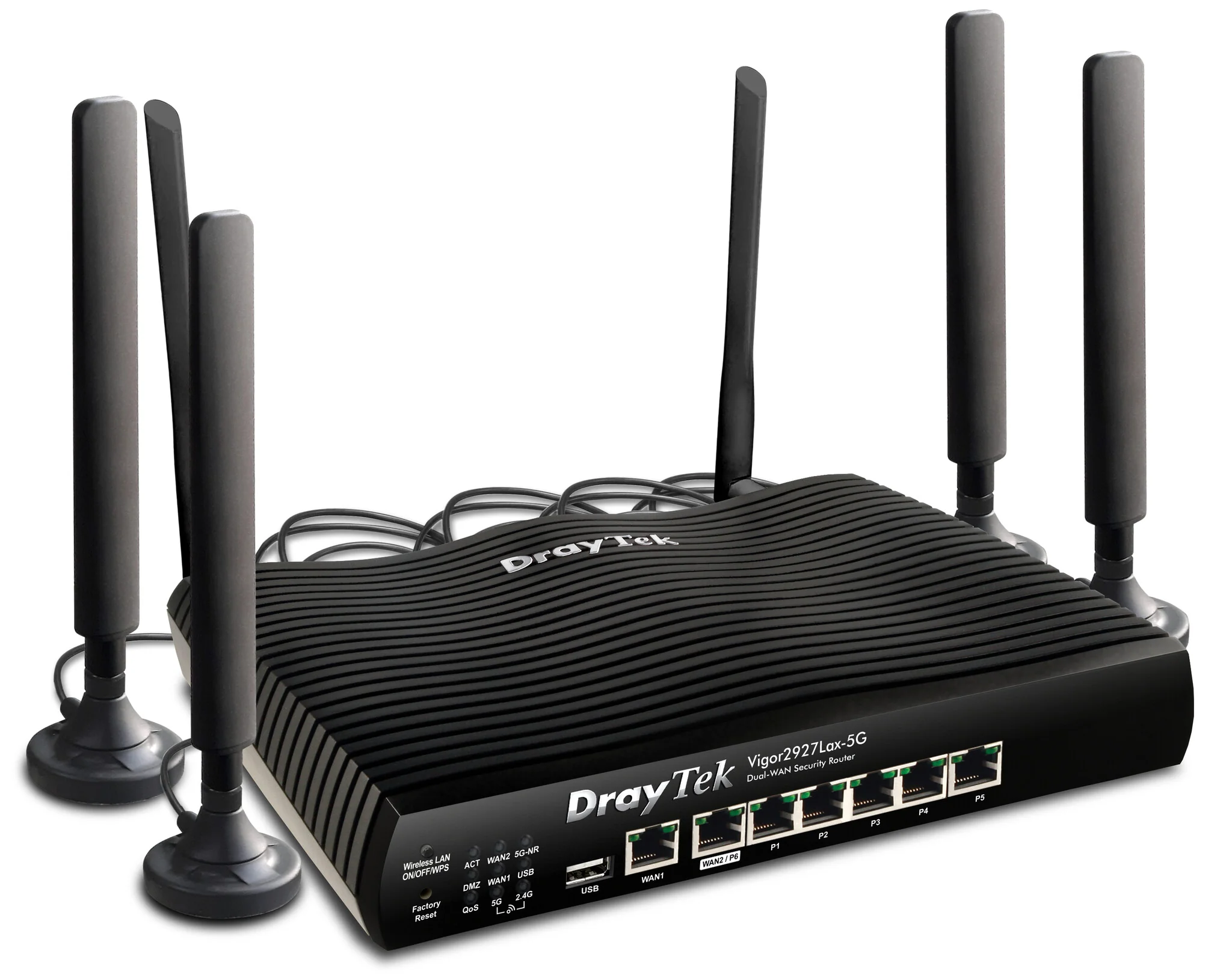 DrayTek V2927LAX-5G-K - Gigabit Ethernet Dual-band (2.4 GHz / 5 GHz) Wi-Fi 6 Wireless Router - Image 5