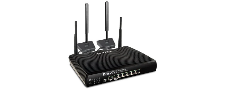 DrayTek Vigor 2927Lac - Gigabit Ethernet Dual-band (2.4 GHz / 5 GHz) 4G wireless router in Black - Image 3