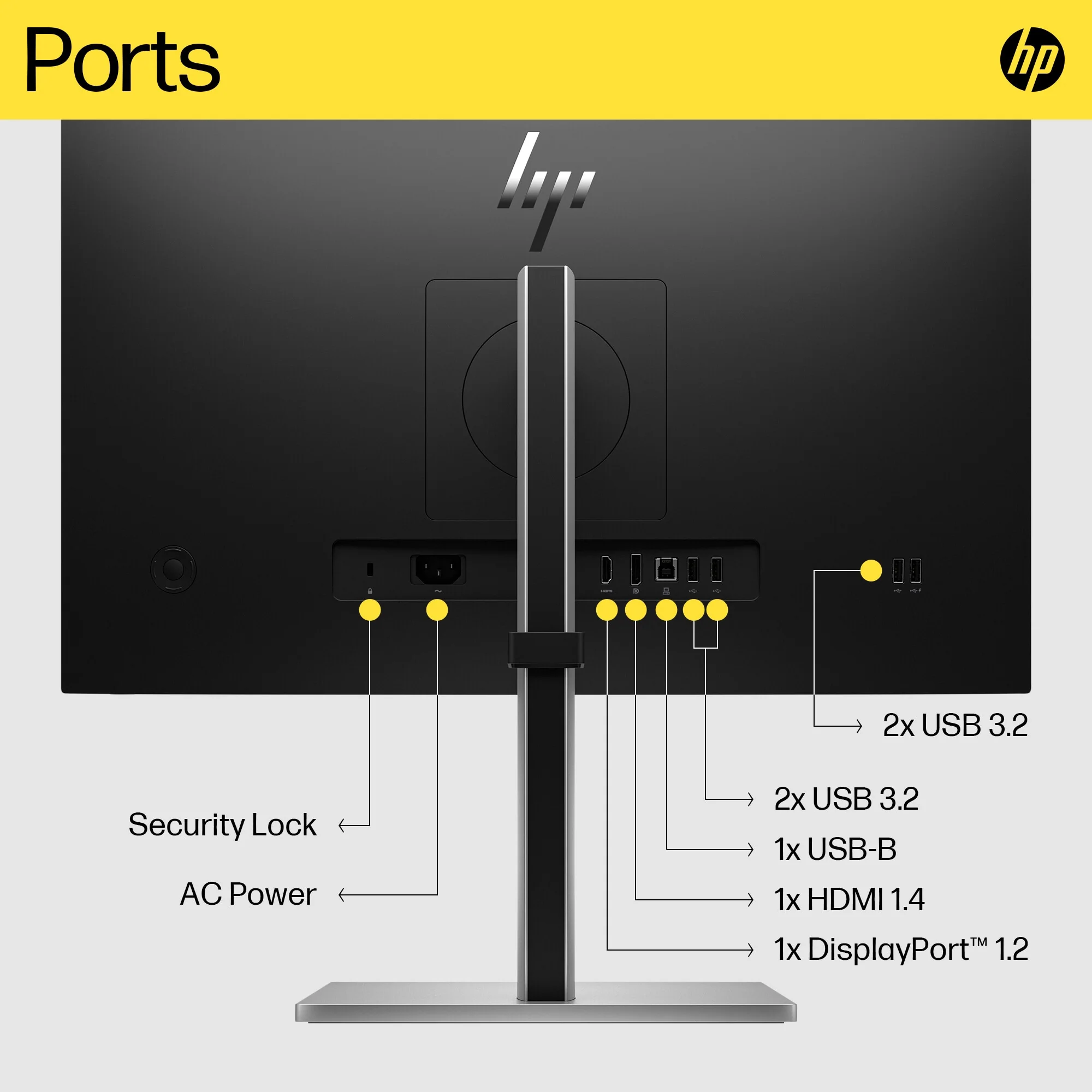HP E24Q G5 - 60.5 cm (23.8") - 2560 x 1440 pixels Quad HD LED Monitor - Image 16