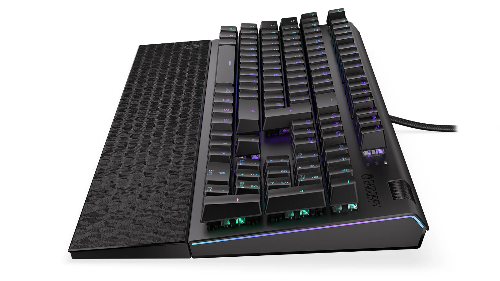 ENDORFY Omnis - USB Wired RGB Mechanical Gaming Keyboard in Black (QWERTZ German) - Image 6