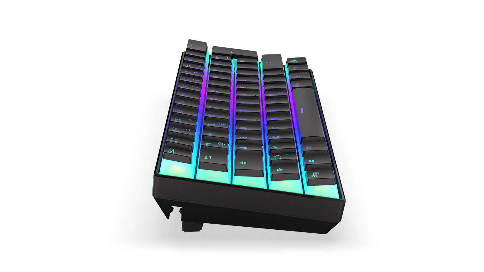 ENDORFY Thock Compact - USB Wired + RF Wireless RGB Mechanical Keyboard in Black (QWERTZ German) - Image 5