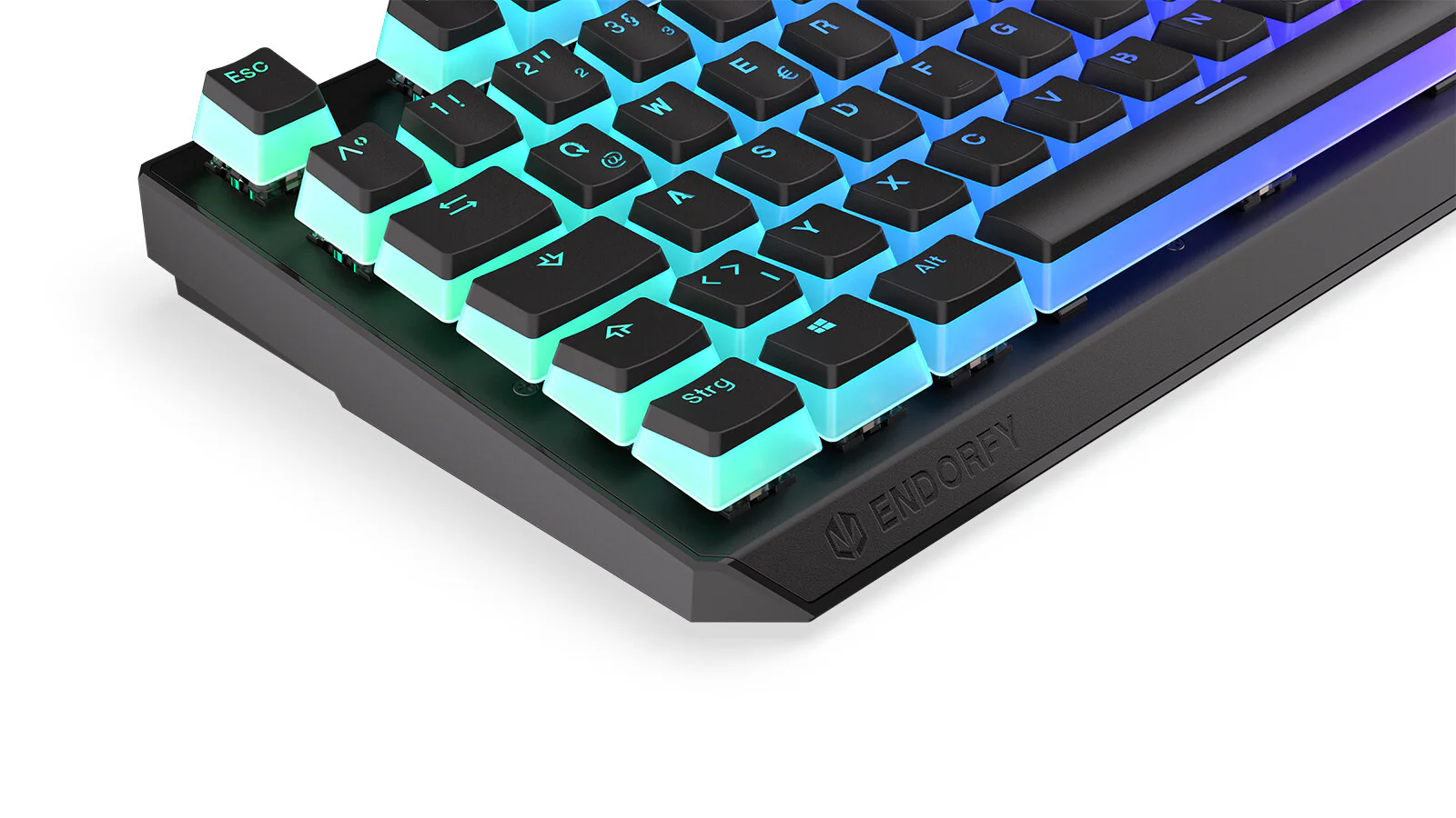ENDORFY Thock - USB Wired RGB Mechanical Keyboard in Black (QWERTZ German) - Image 11
