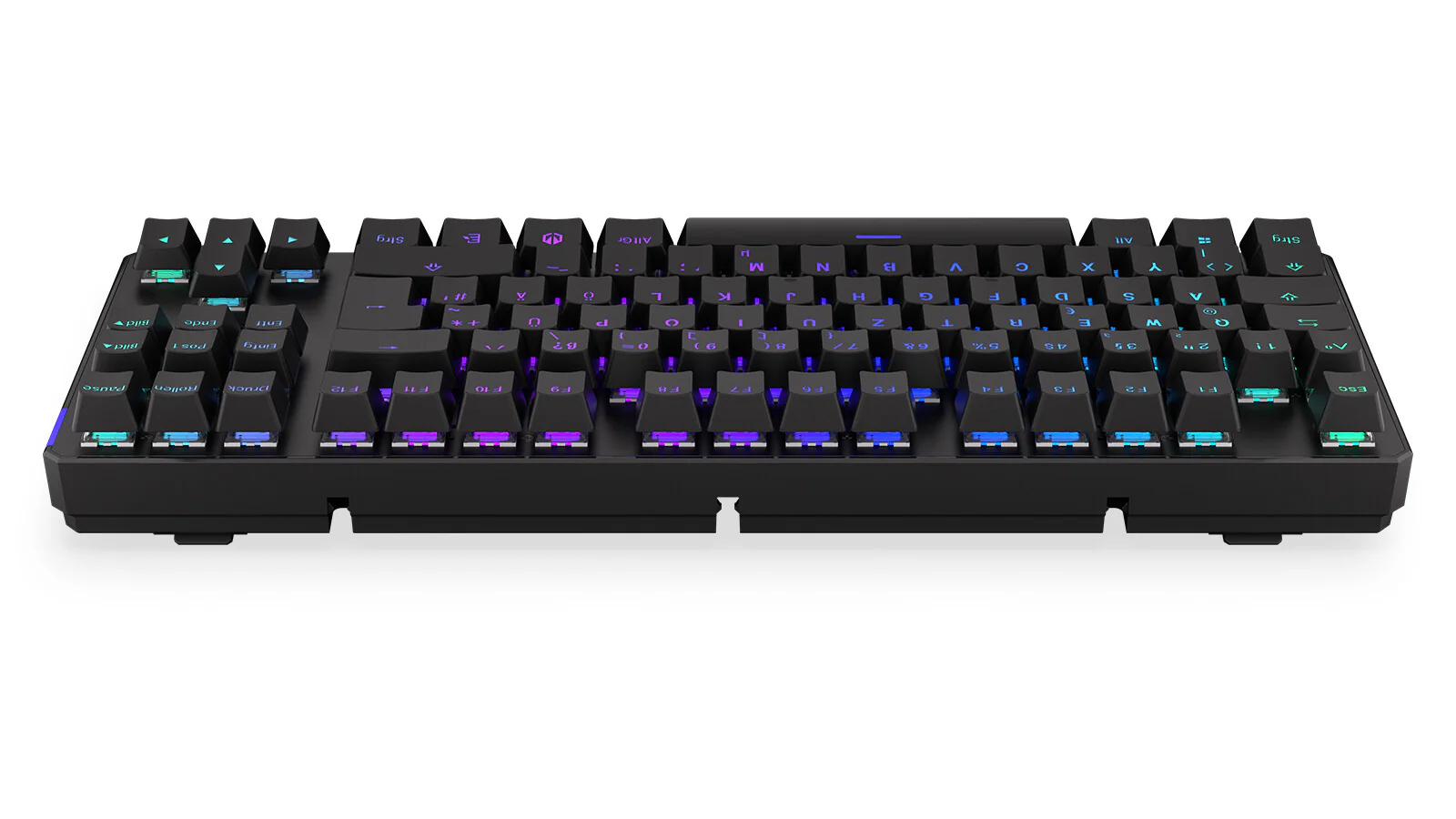 ENDORFY Thock TKL - USB Wired + RF Wireless RGB Mechanical Keyboard in Black (QWERTZ German) - Image 4