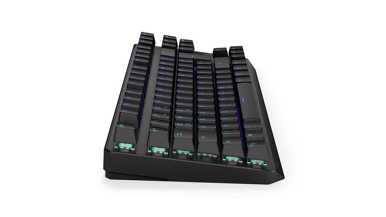 ENDORFY Thock TKL - USB Wired + RF Wireless RGB Mechanical Keyboard in Black (QWERTZ German) - Image 5
